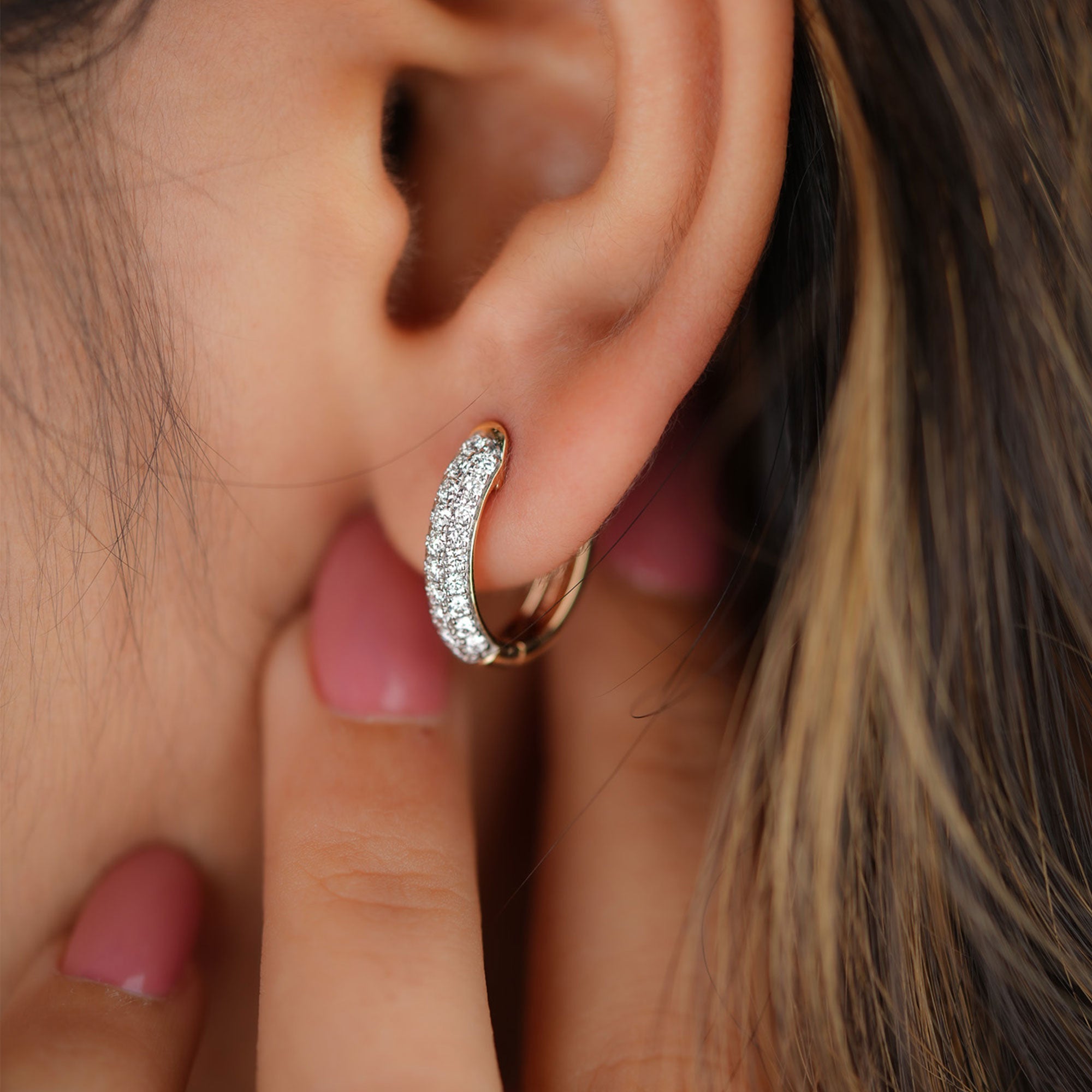 Celestial Cascade Diamond Earrings