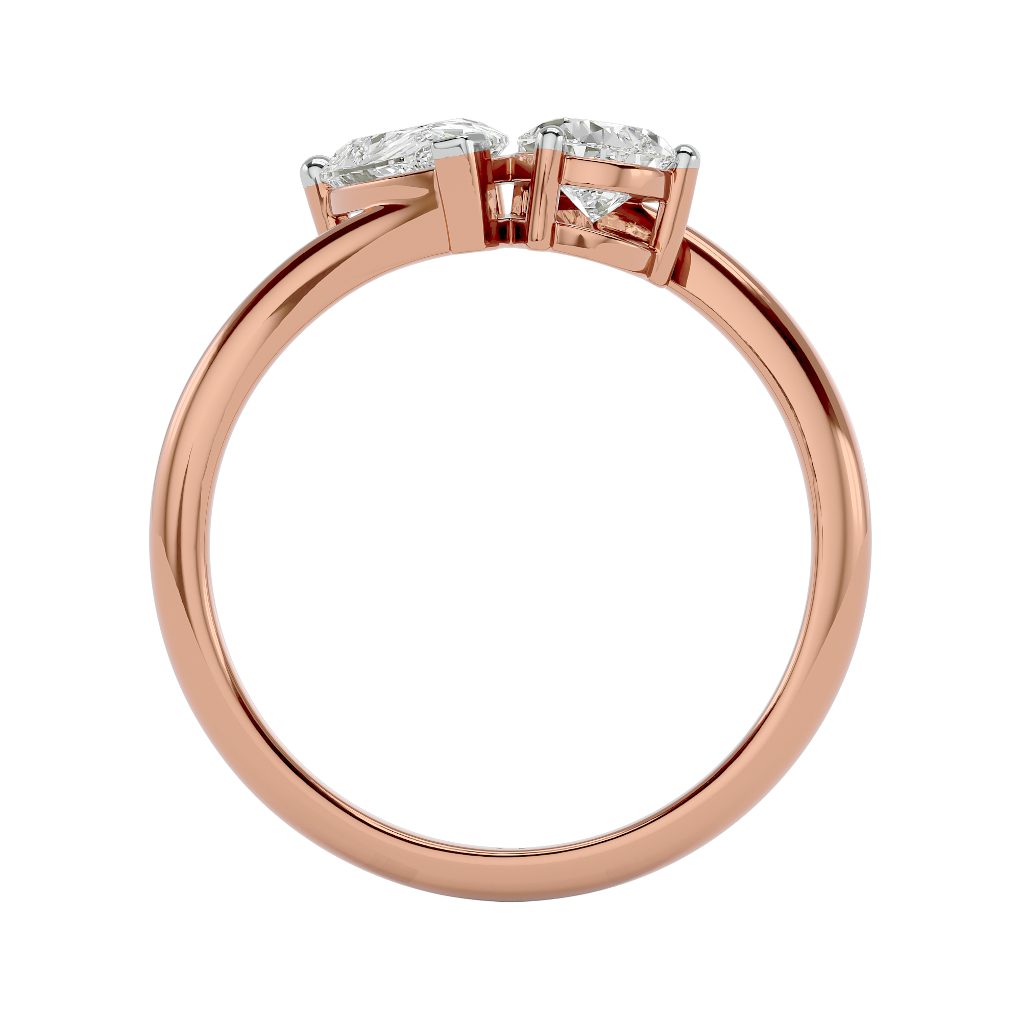 Eternal Blend Solitaire Diamond Ring