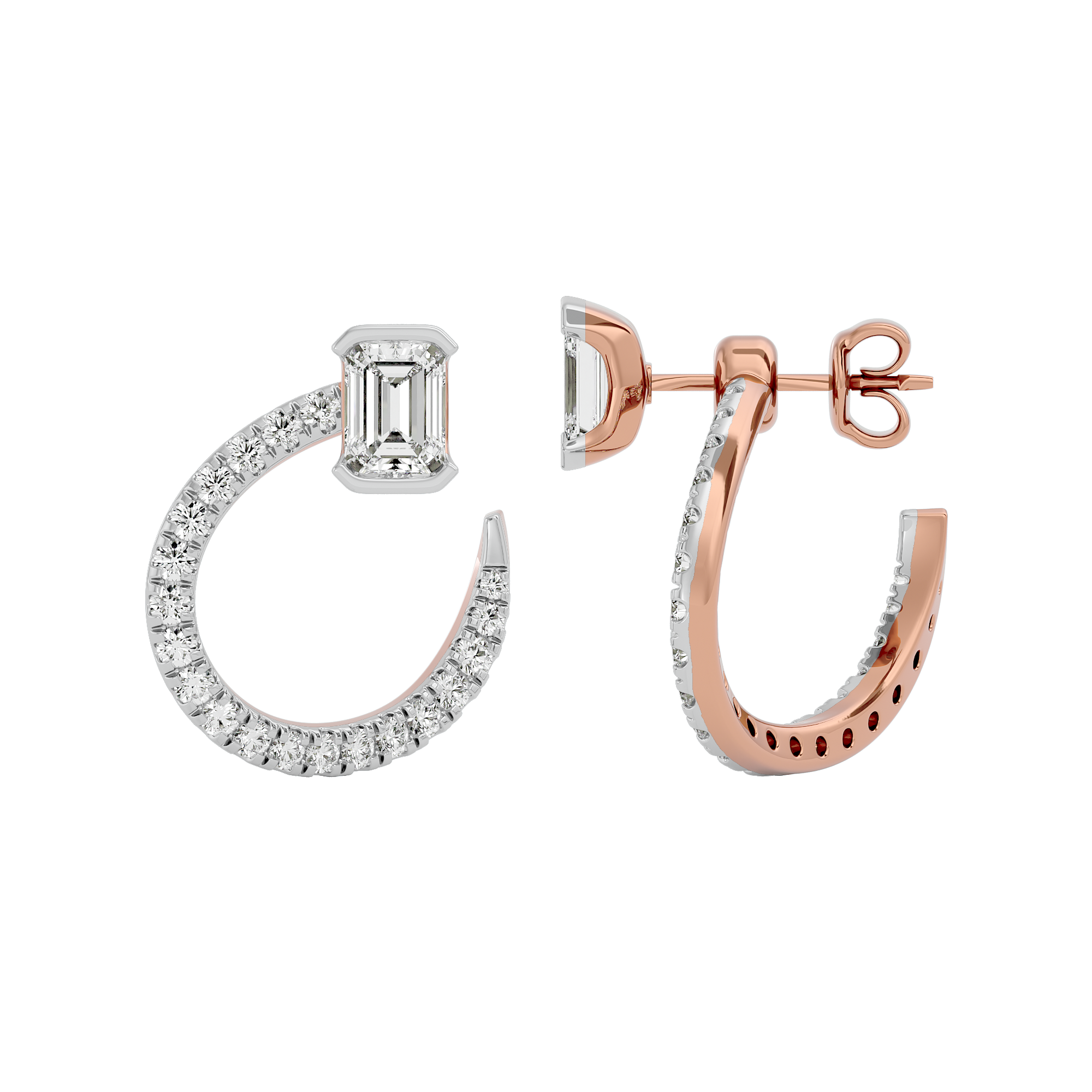 Luxe Legacy Solitaire Earrings