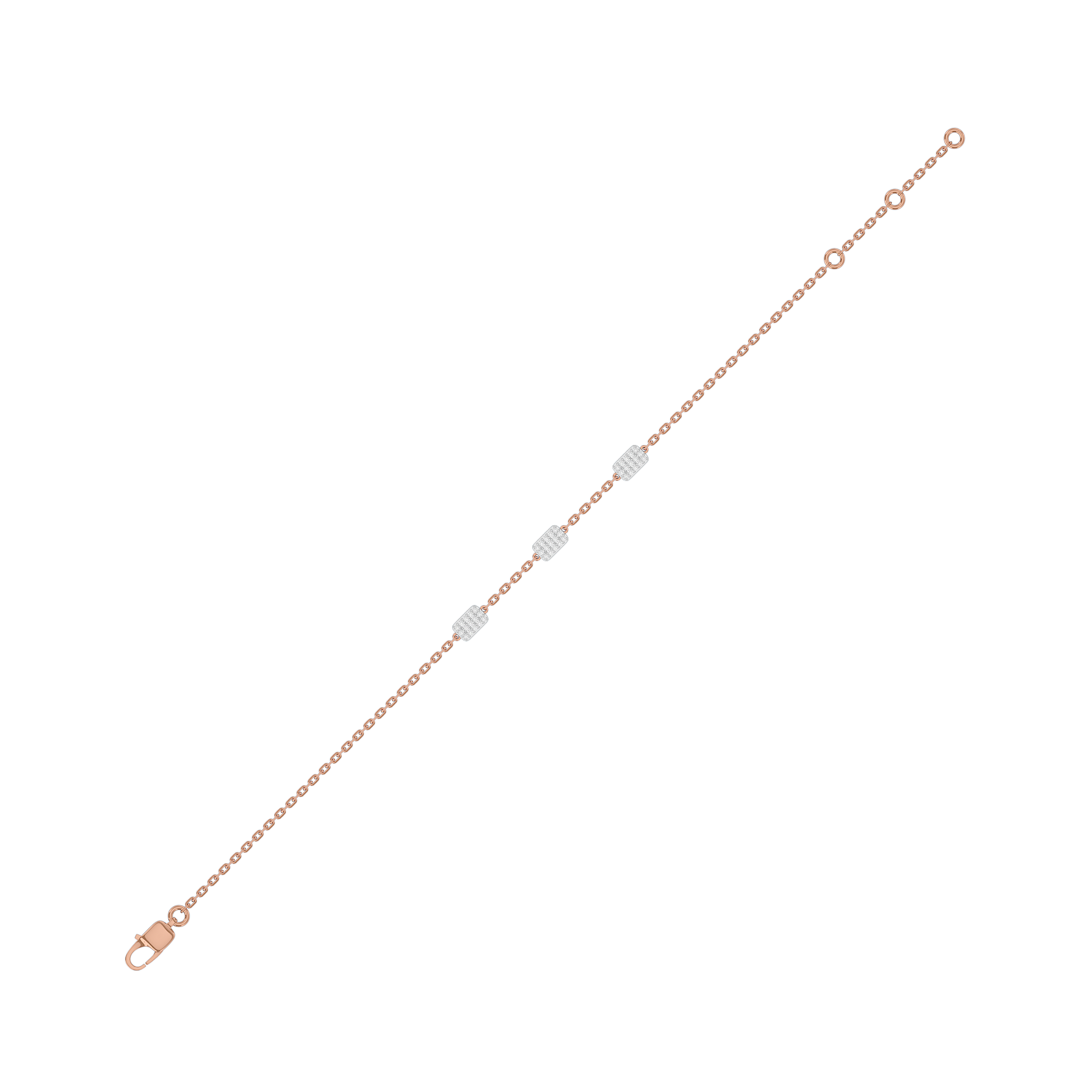 Moonlit Diamond Bracelet