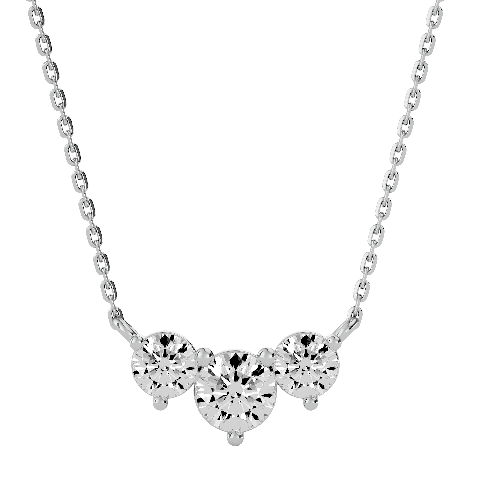 Divine Trilogy Solitaire Pendant