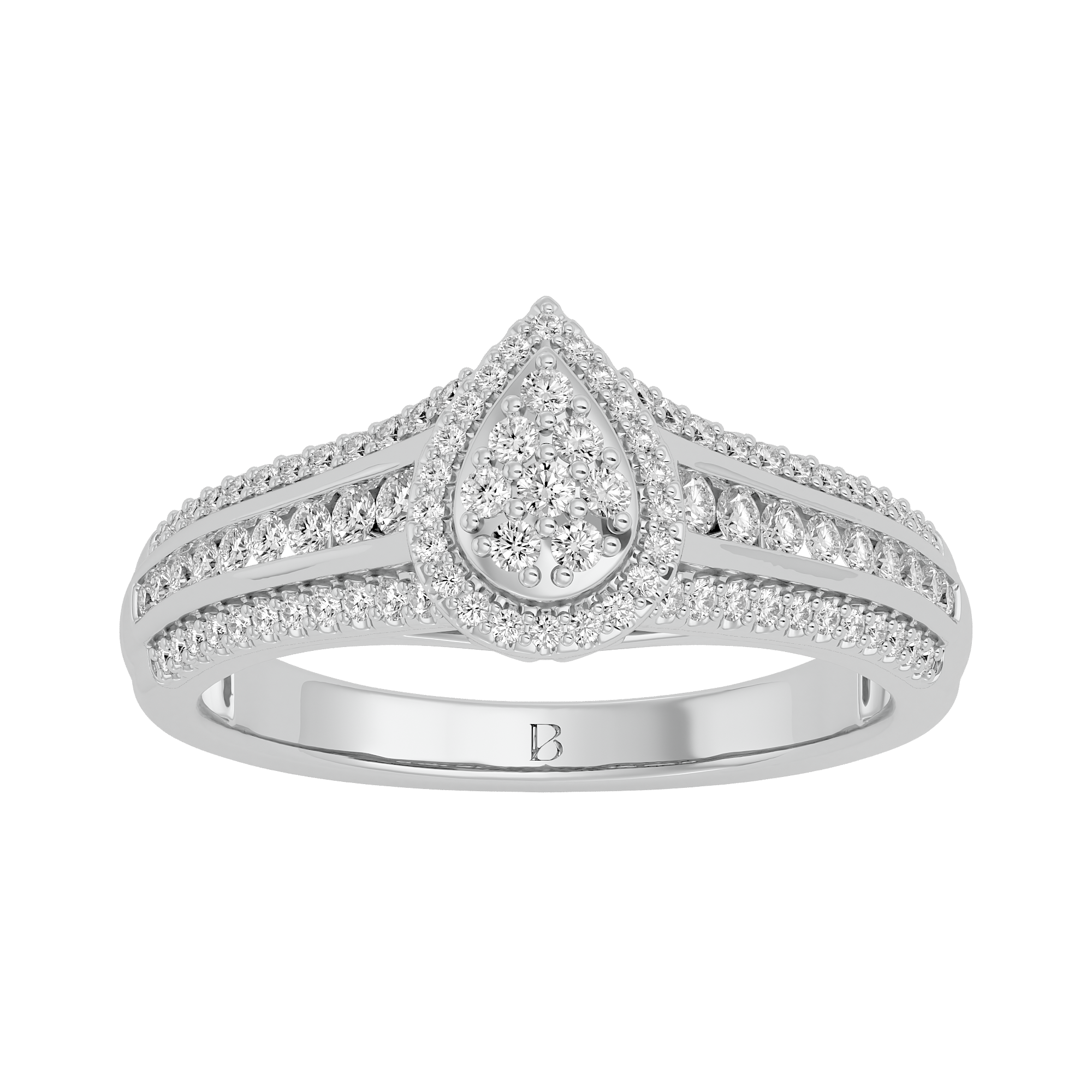 Sublime Harmony Diamond Ring