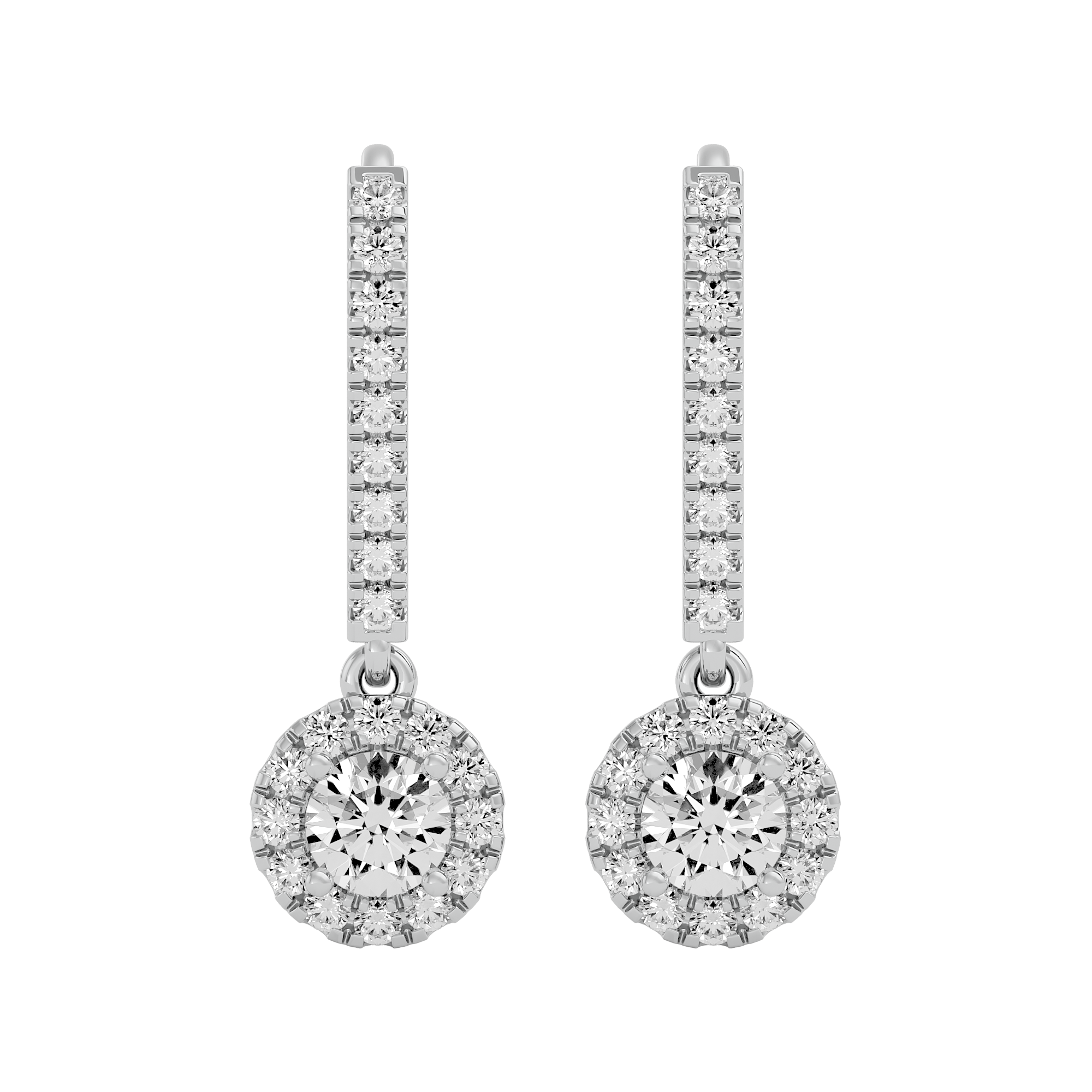 Infinite Grace Solitaire Earrings