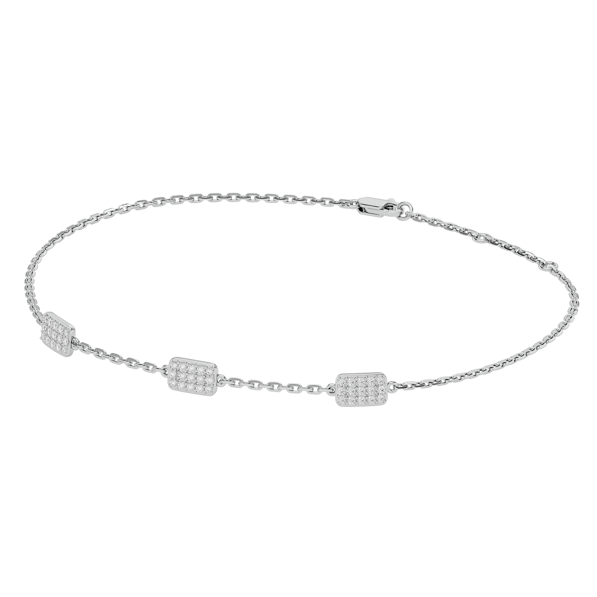Moonlit Diamond Bracelet