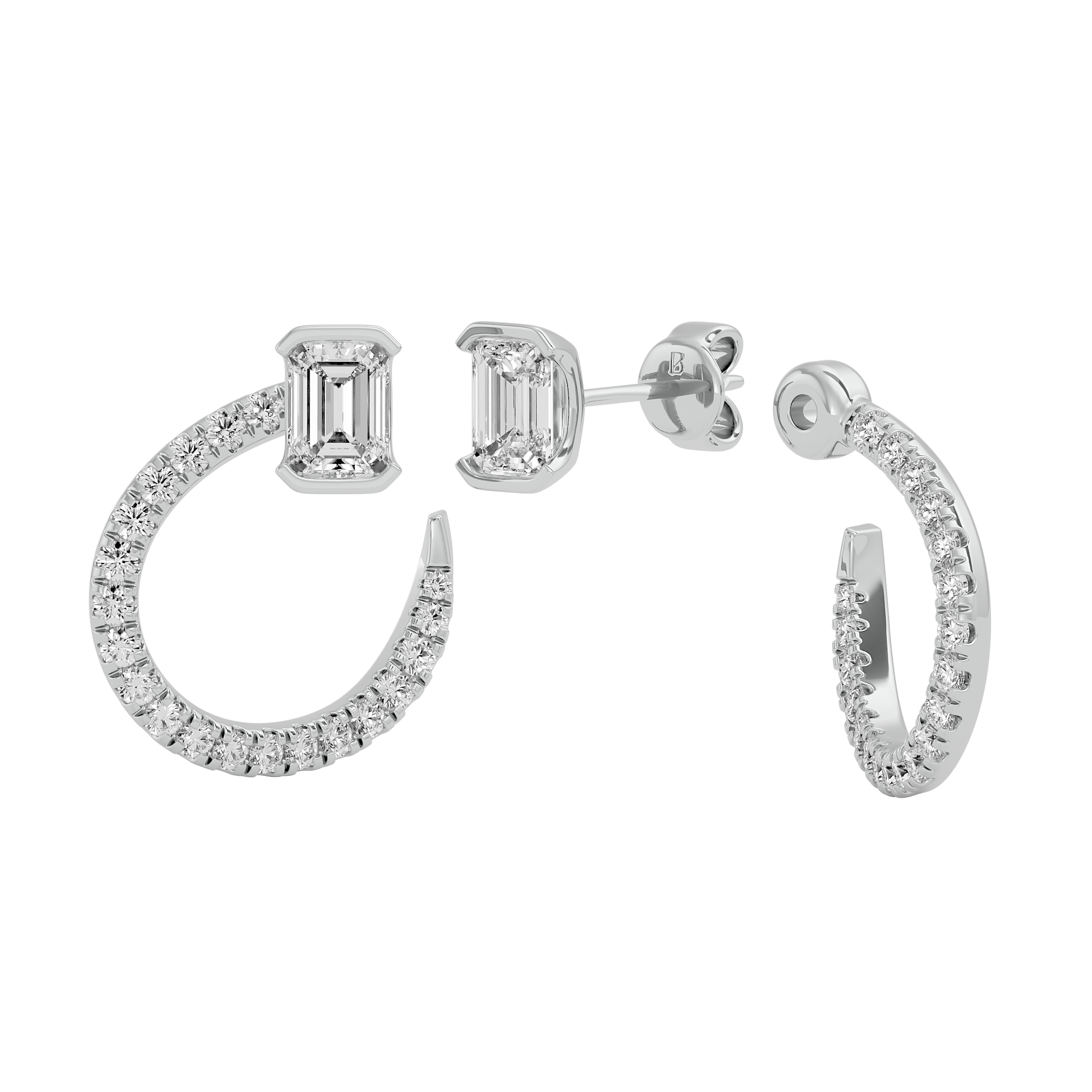 Luxe Legacy Solitaire Earrings