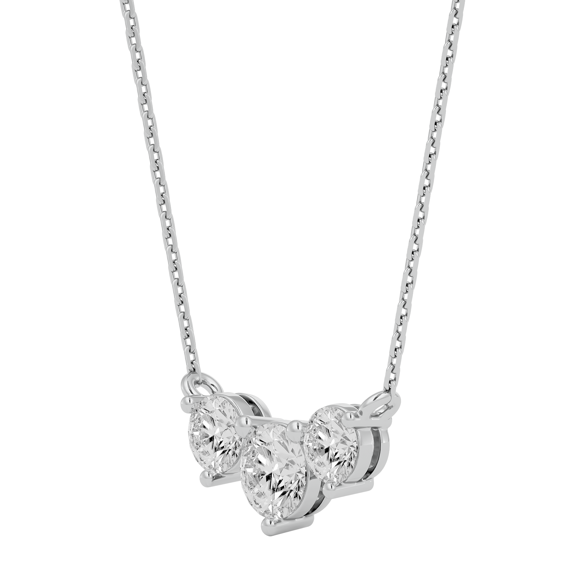 Divine Trilogy Solitaire Pendant