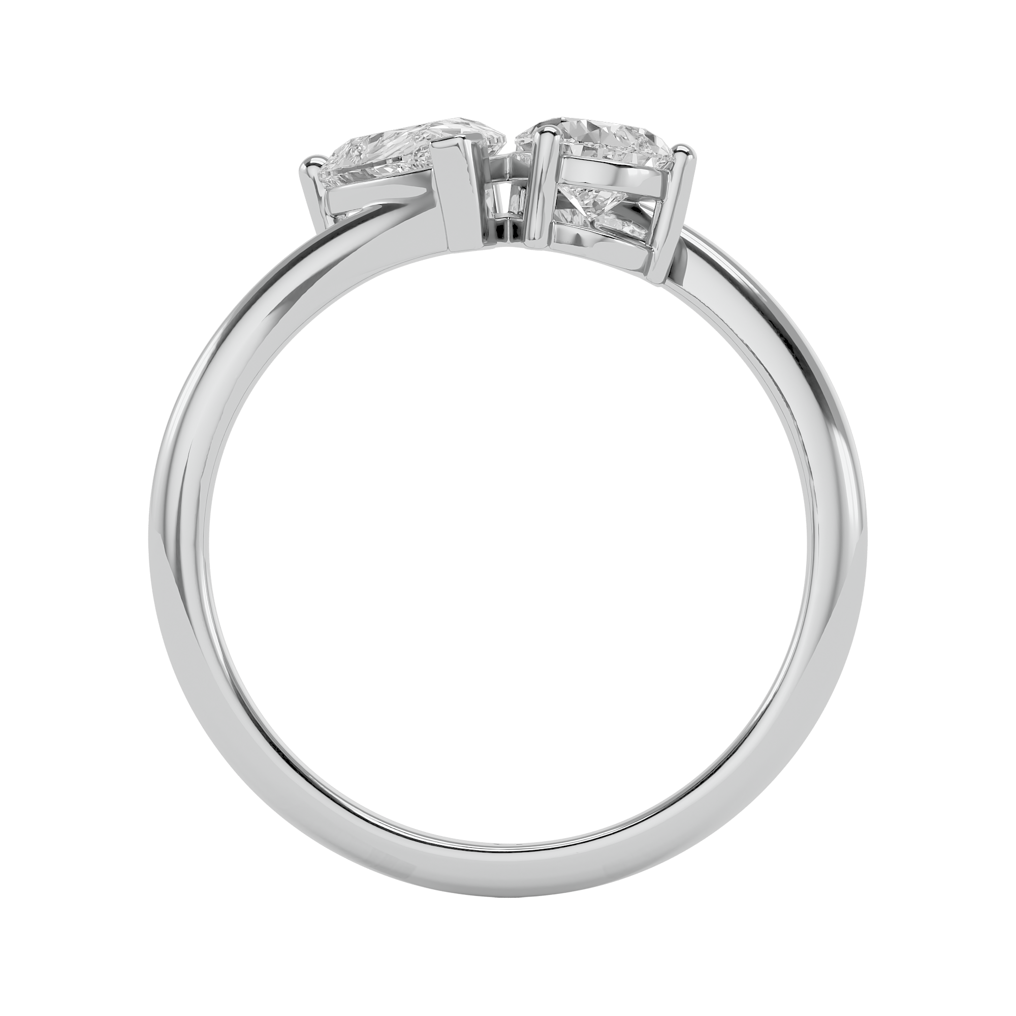 Eternal Blend Solitaire Diamond Ring