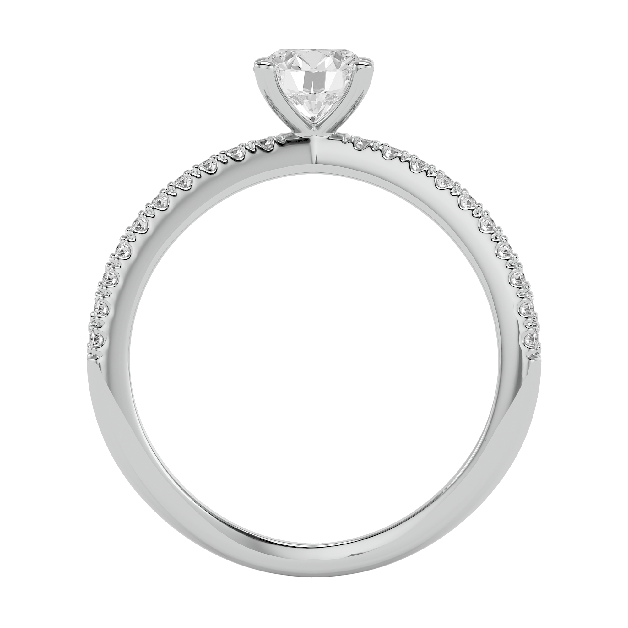 Luxe Legacy Solitaire Diamond Ring
