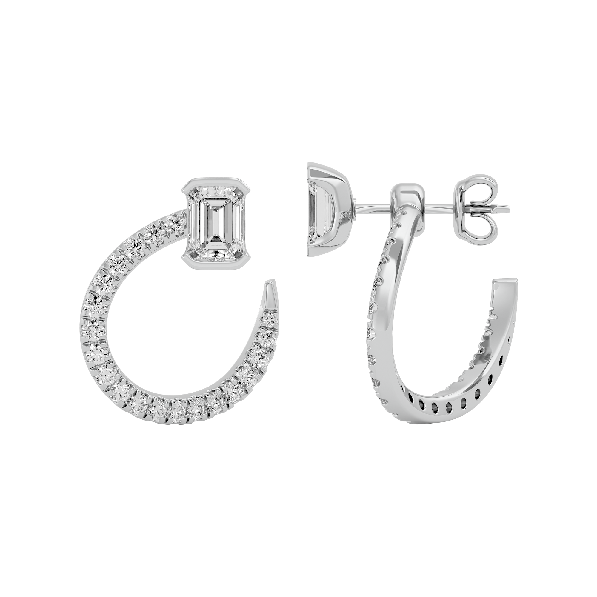 Luxe Legacy Solitaire Earrings