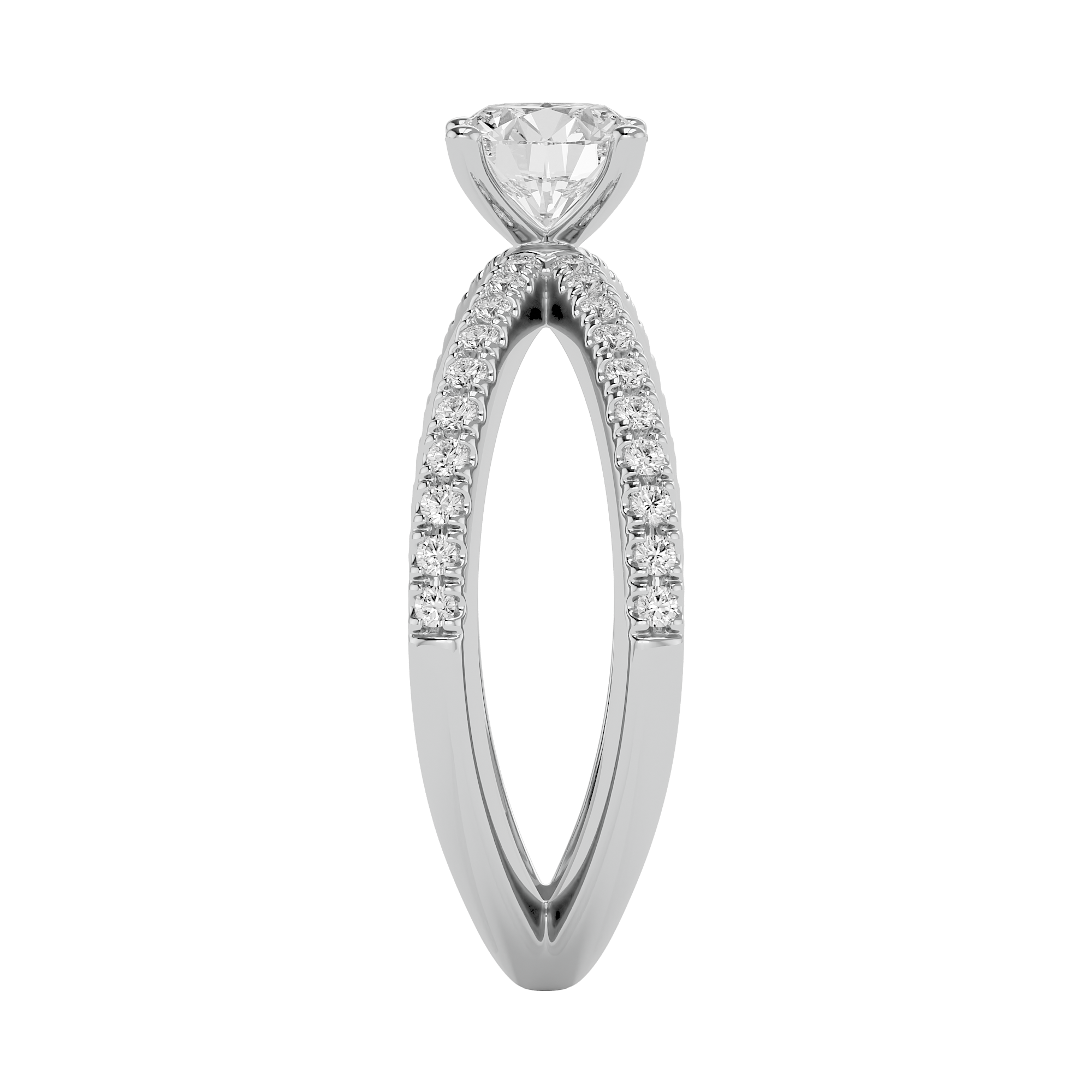Luxe Legacy Solitaire Diamond Ring