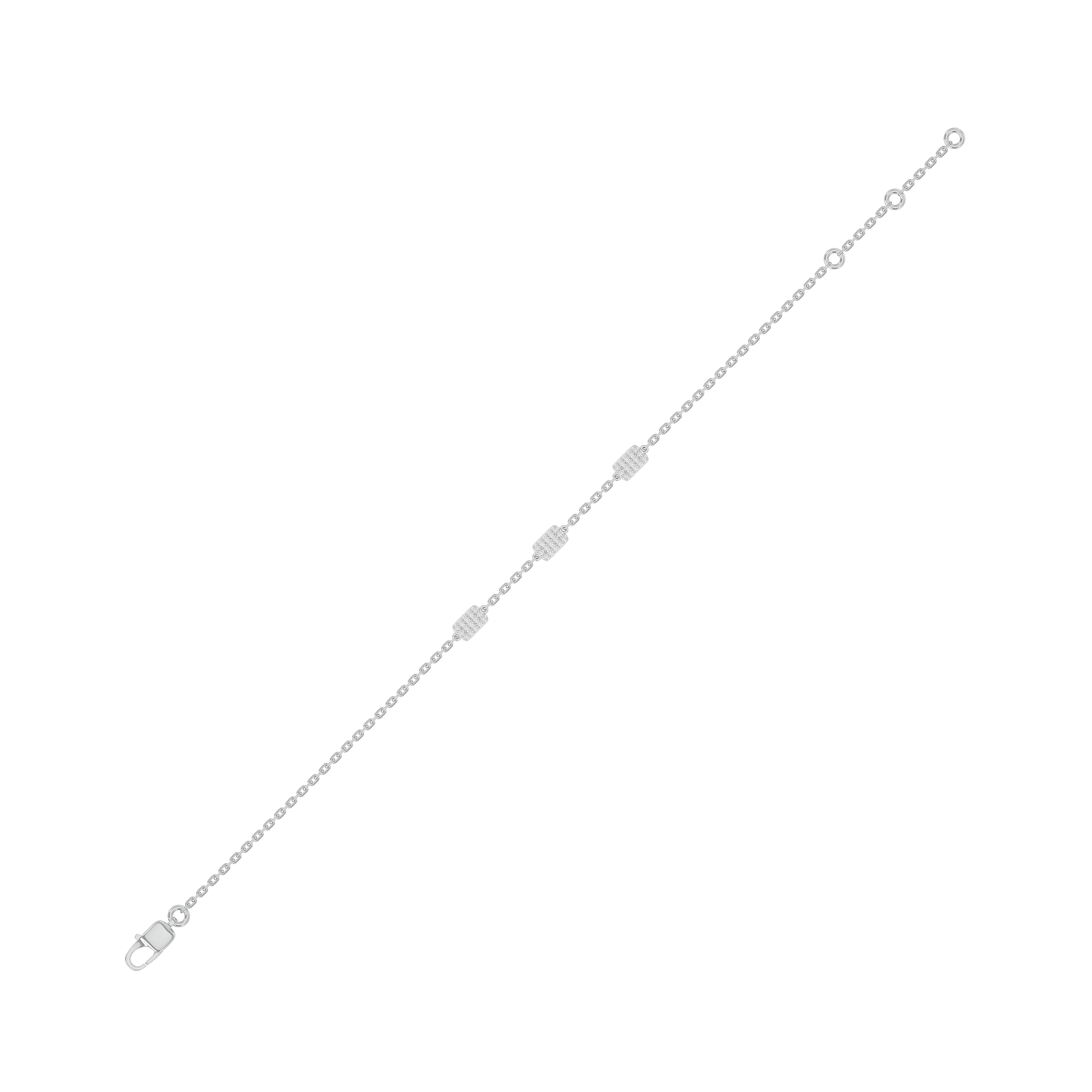 Moonlit Diamond Bracelet