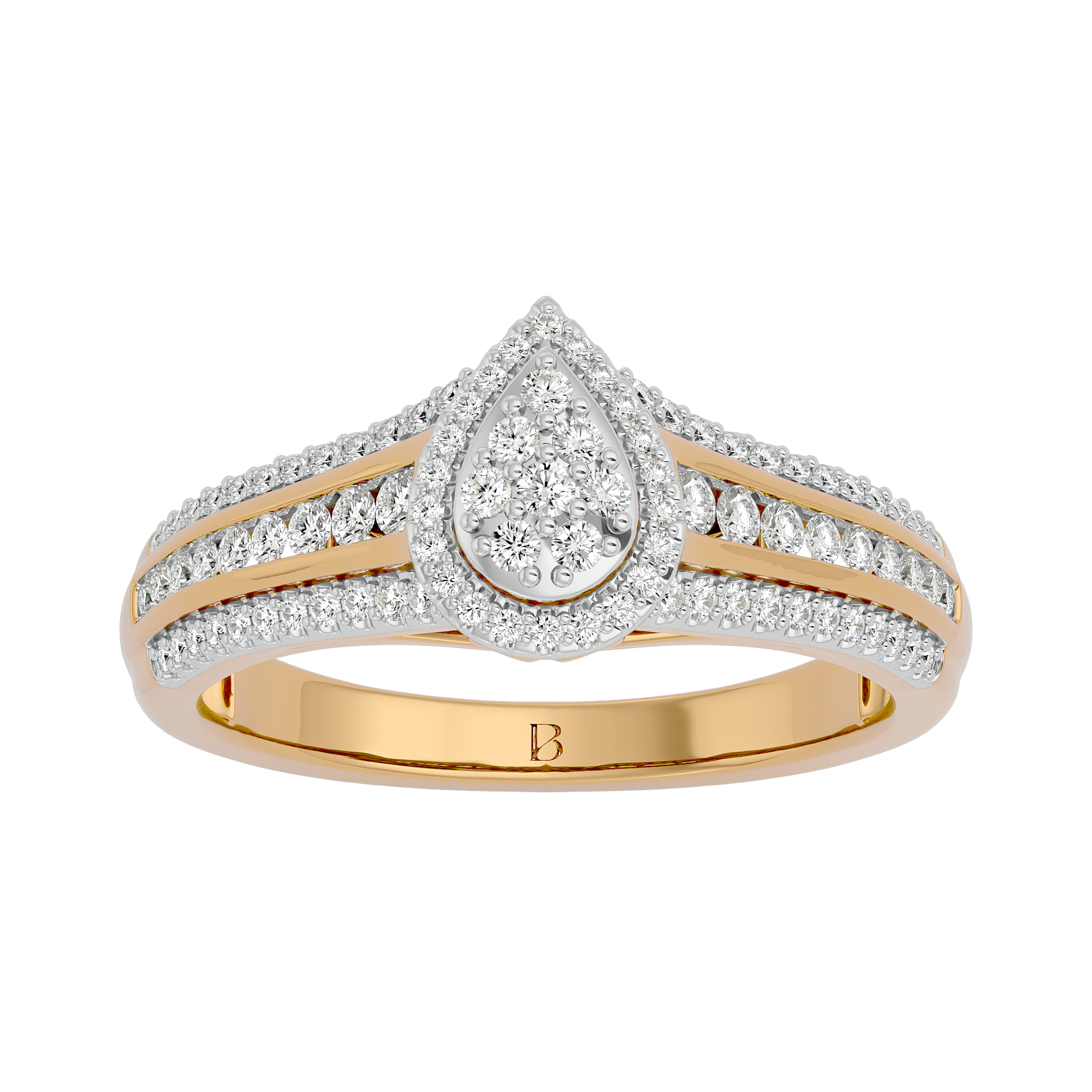 Sublime Harmony Diamond Ring