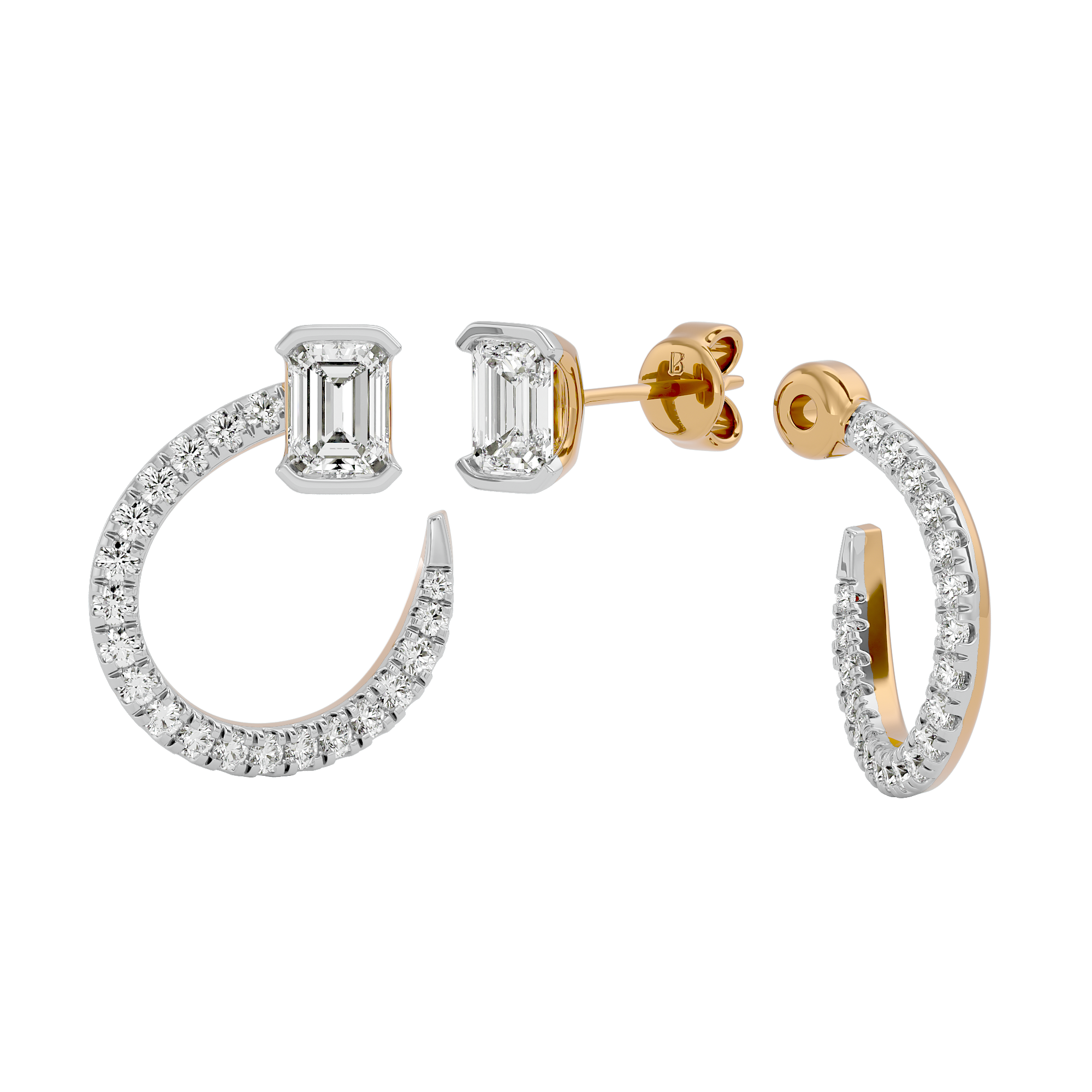 Luxe Legacy Solitaire Earrings
