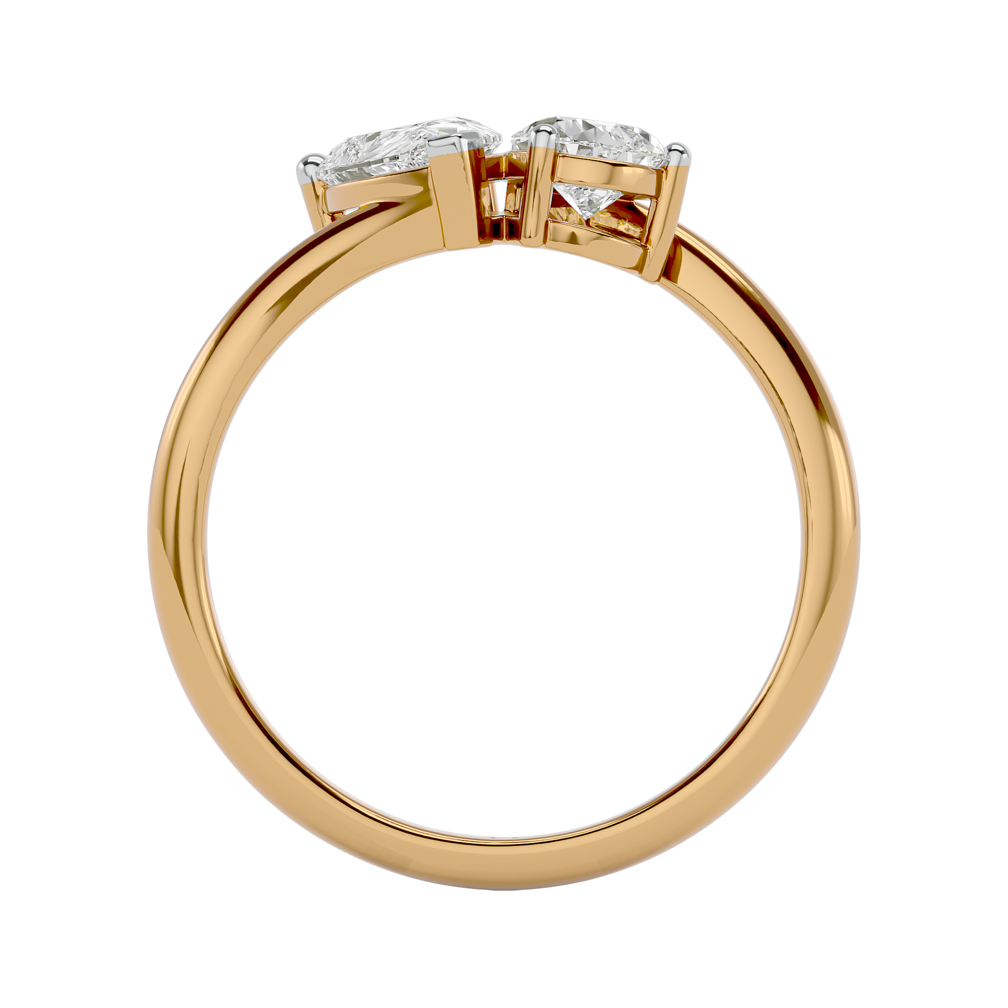 Eternal Blend Solitaire Diamond Ring