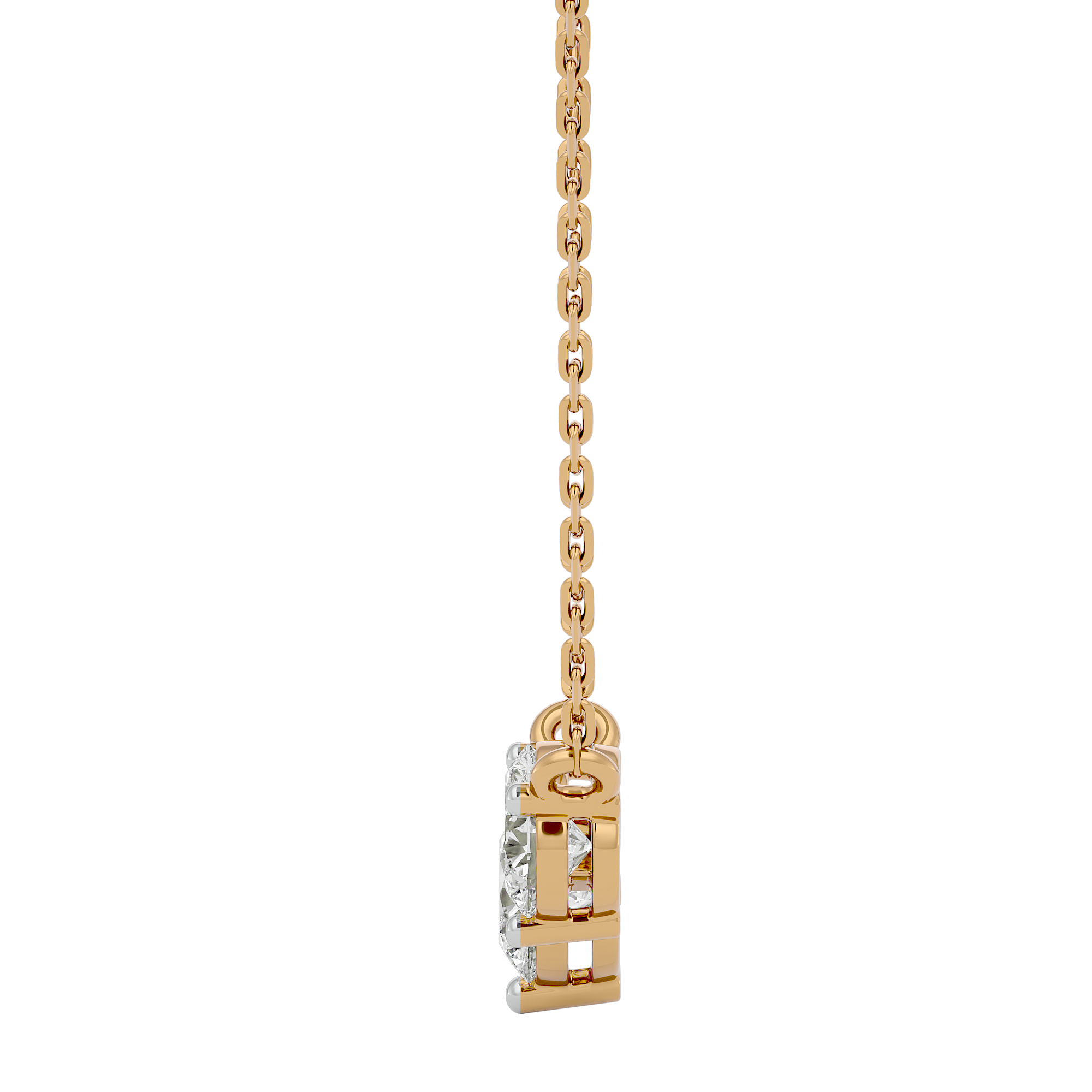 Divine Trilogy Solitaire Pendant