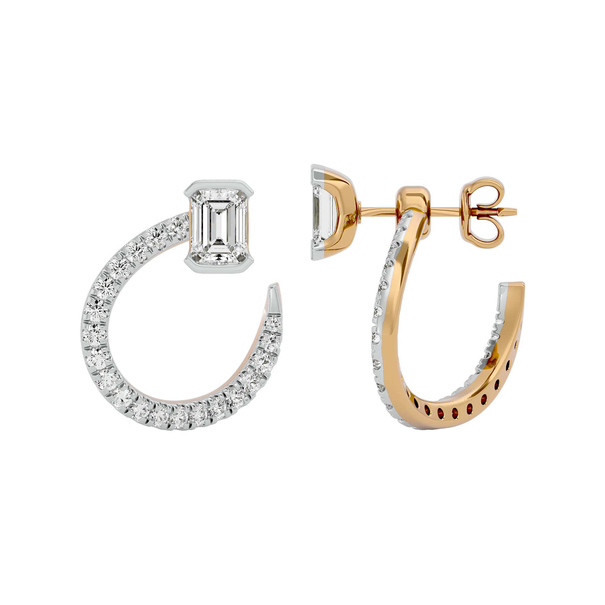 Luxe Legacy Solitaire Earrings