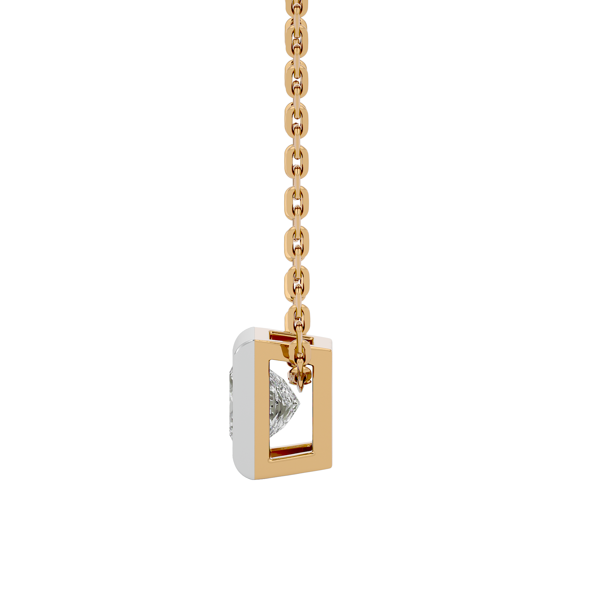 Celestial Sparkle Solitaire Pendant