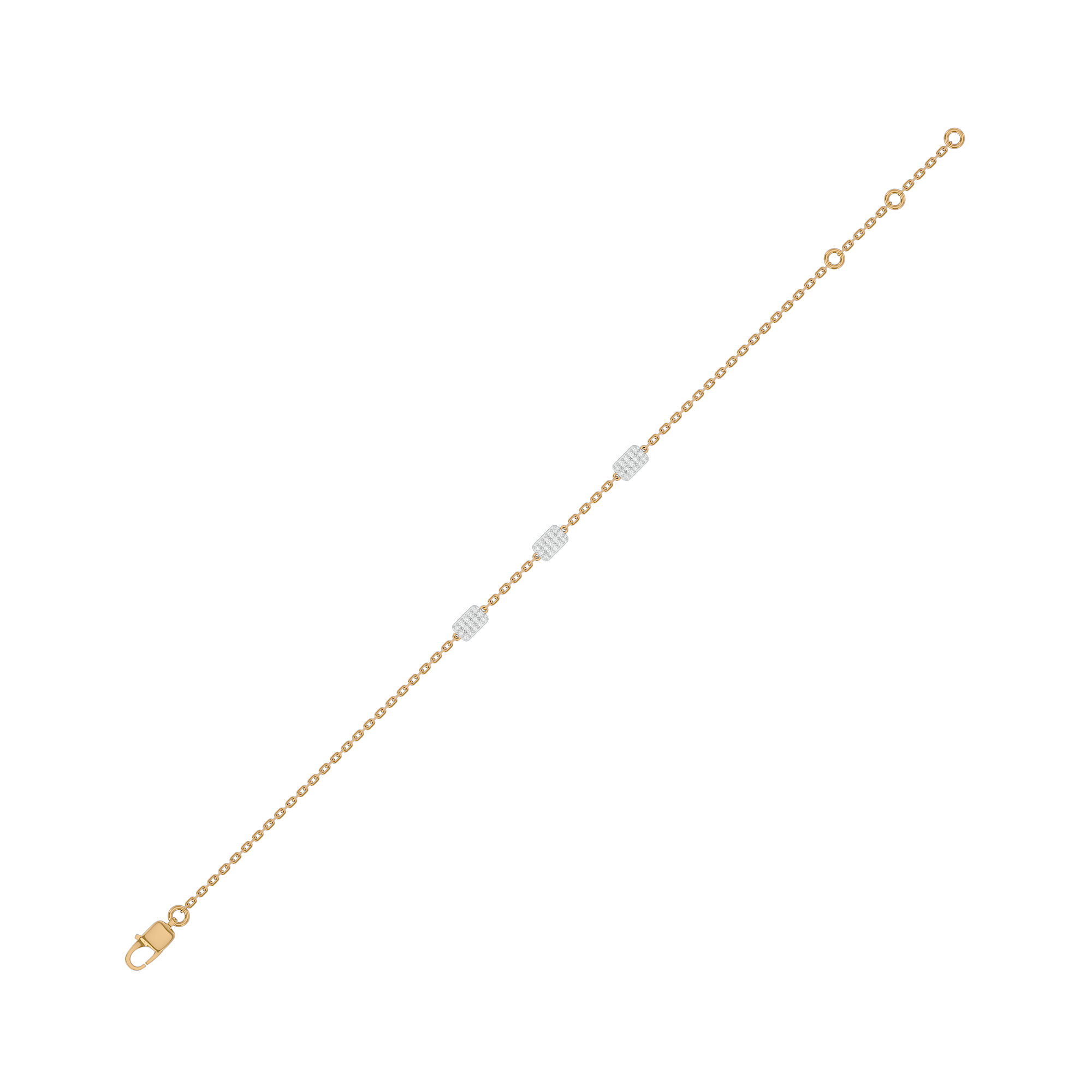 Moonlit Diamond Bracelet