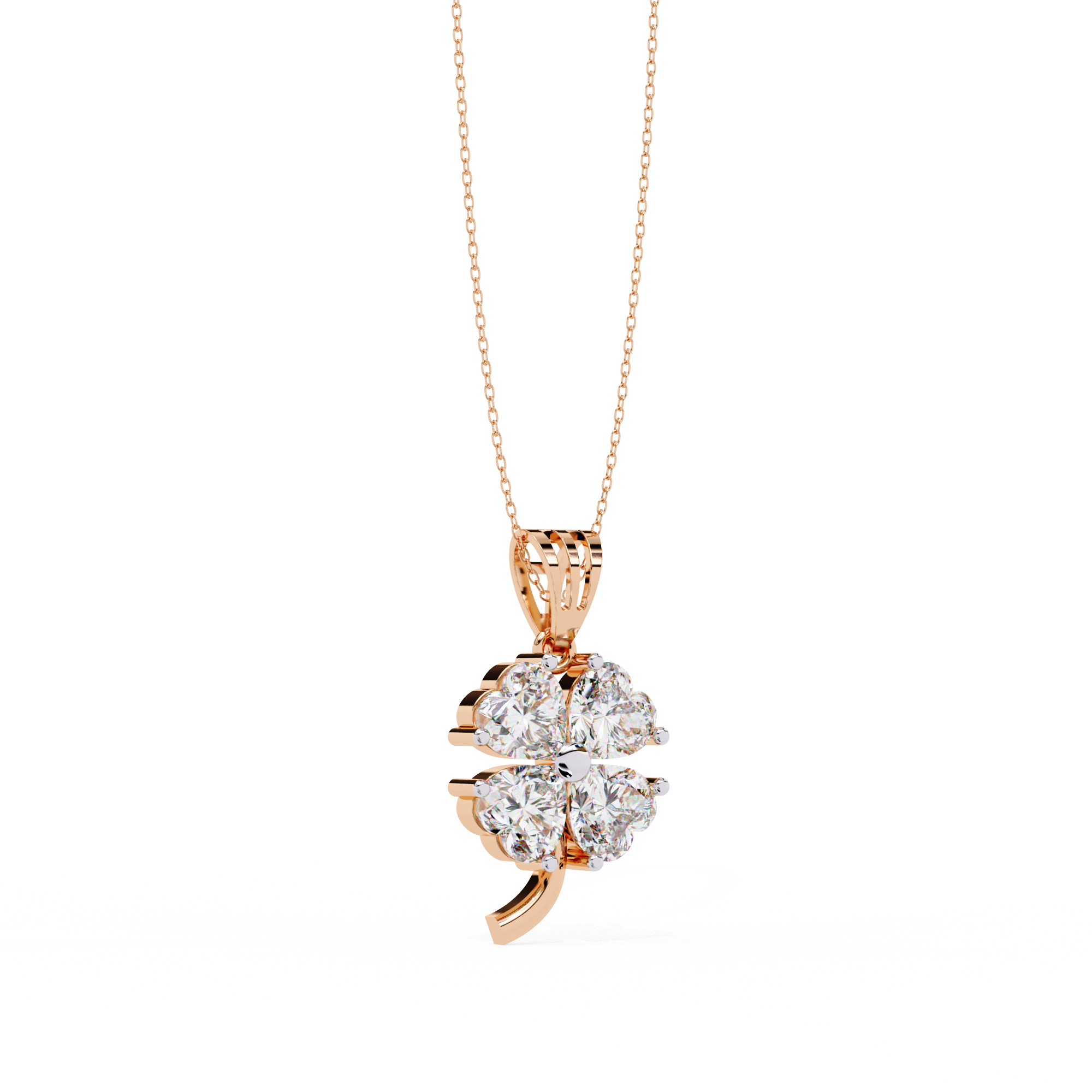 Amora Heart Diamond Pendant