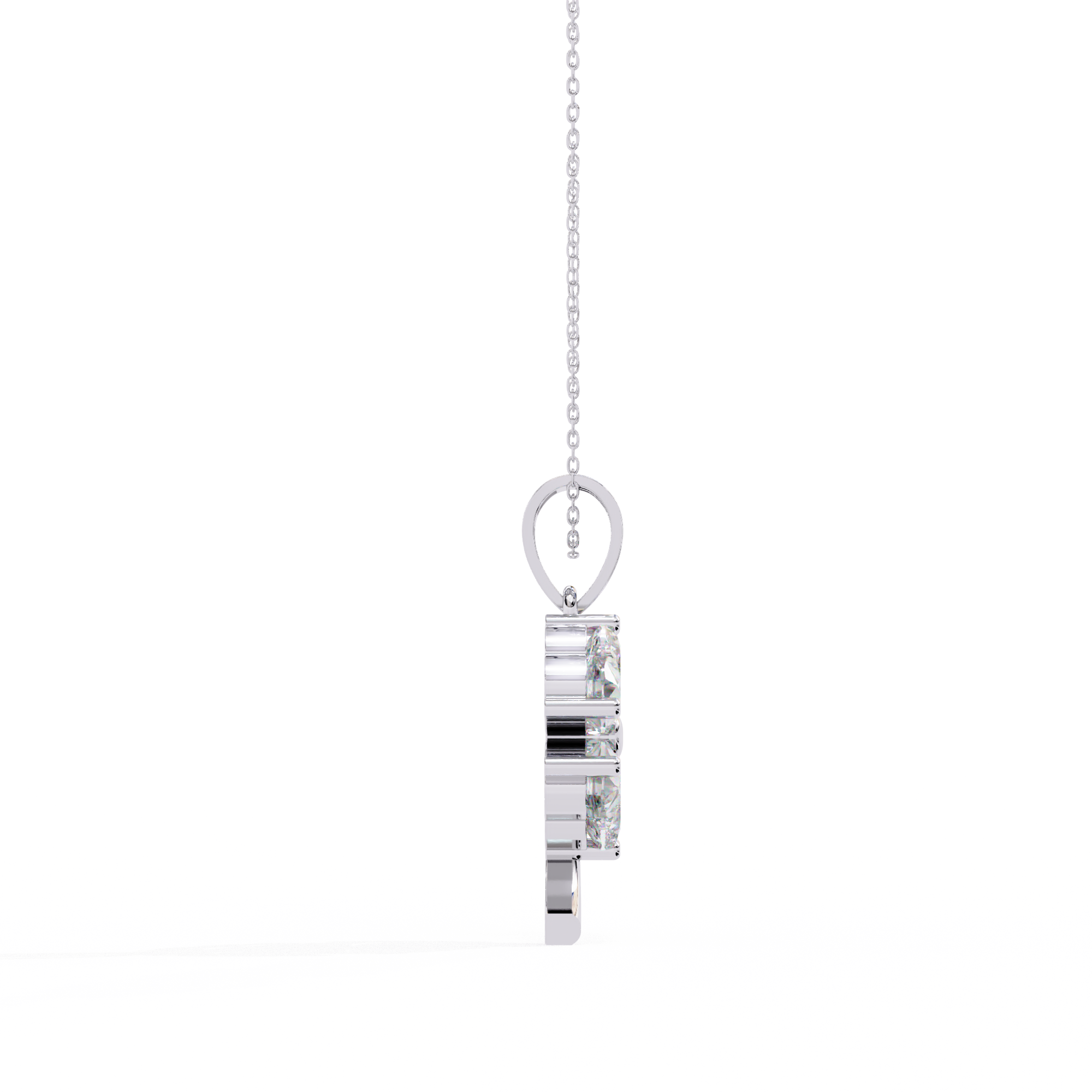 Amora Heart Diamond Pendant