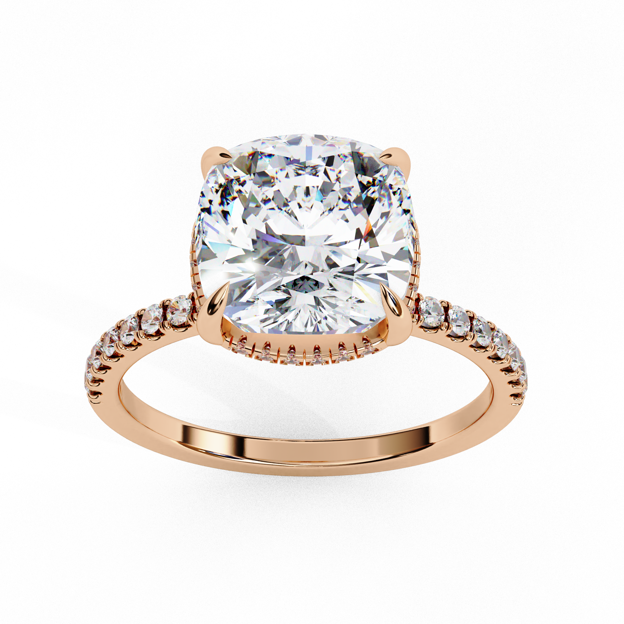 Verona Cushion Diamond Ring