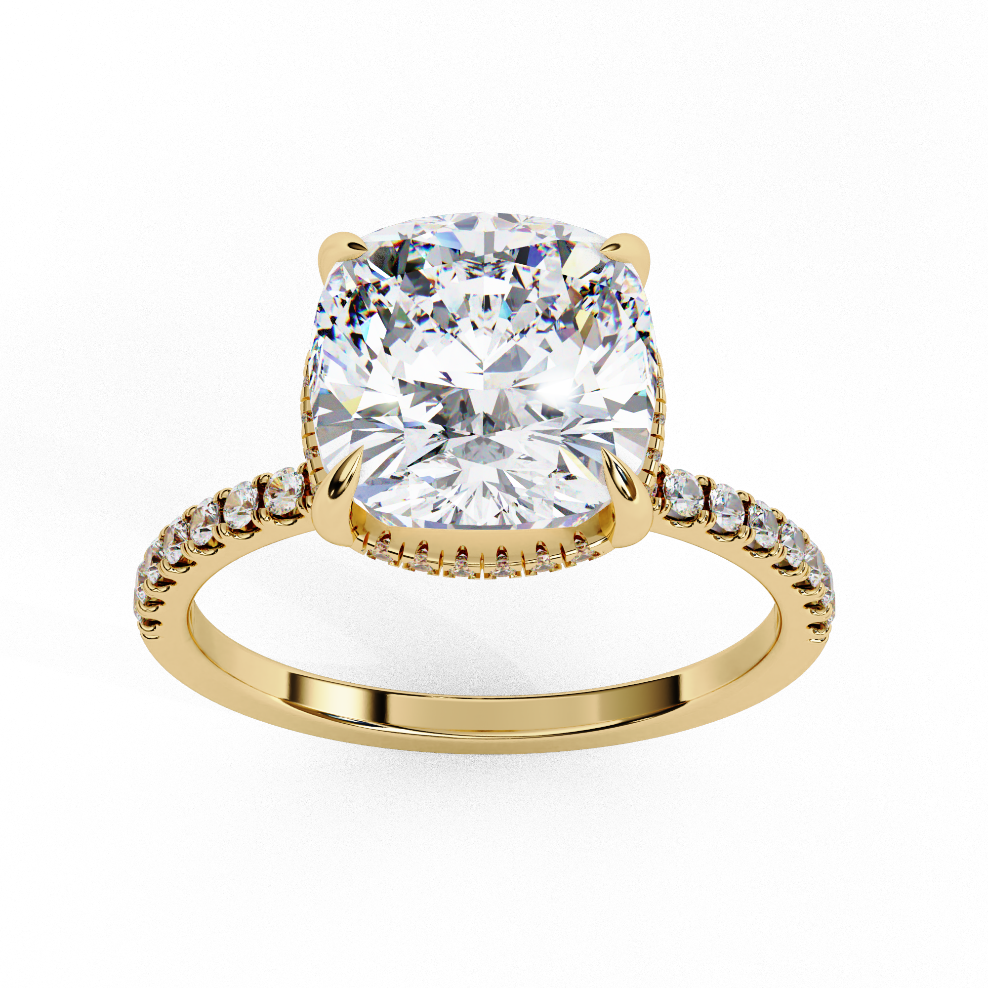 Verona Cushion Diamond Ring