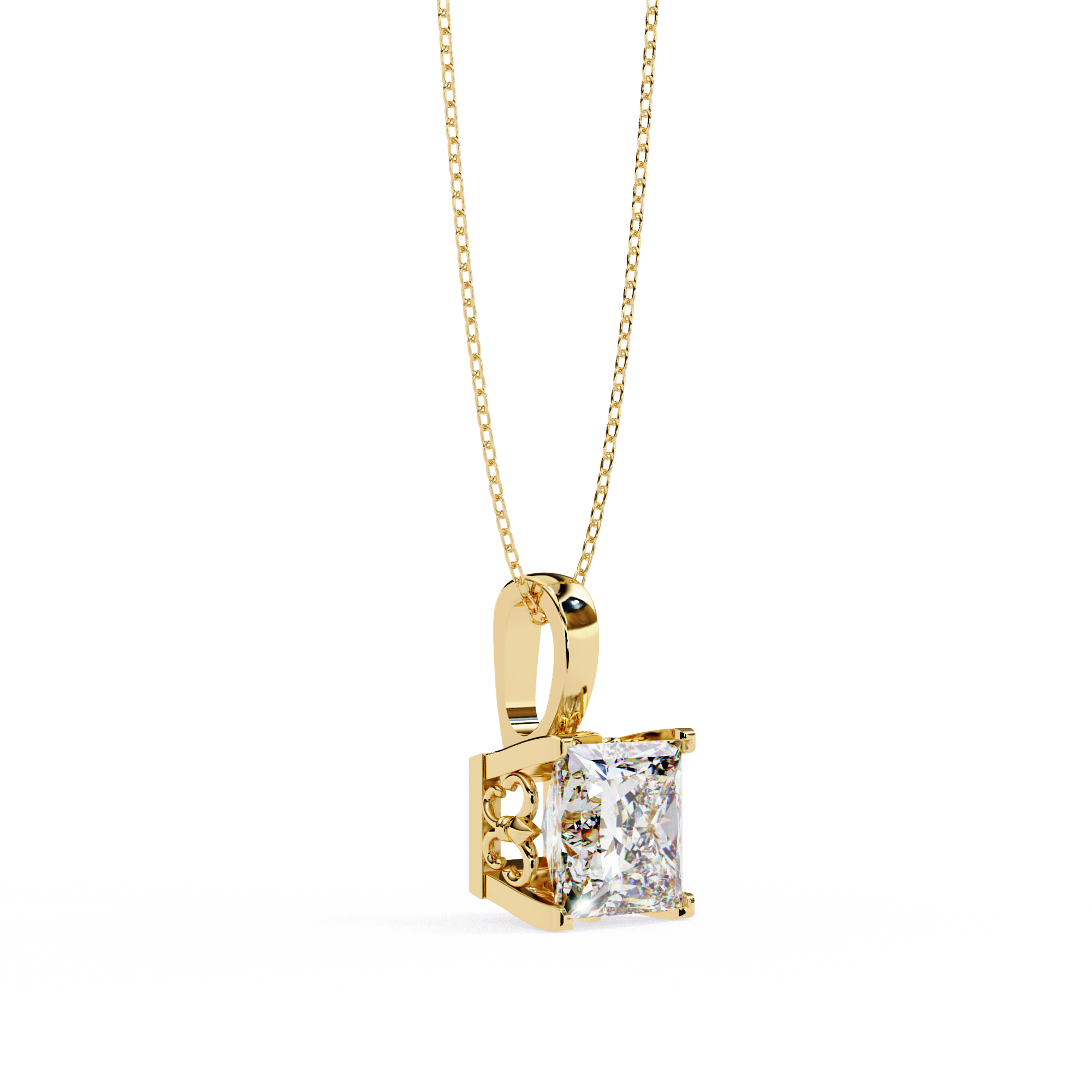 Majestic Princess Diamond Pendant