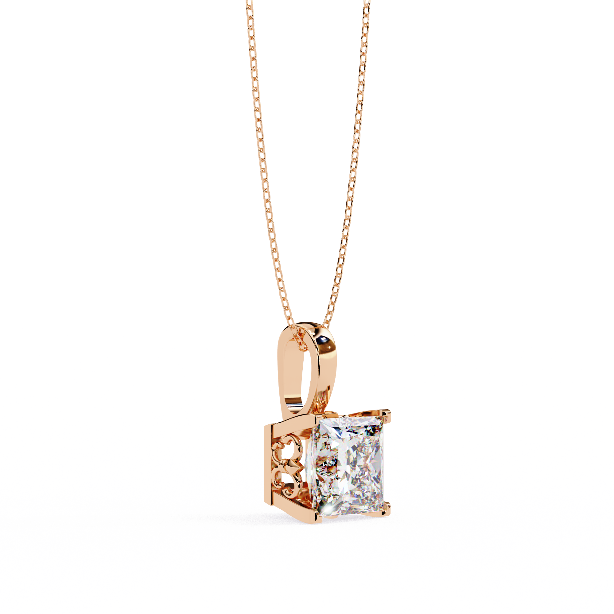 Majestic Princess Diamond Pendant