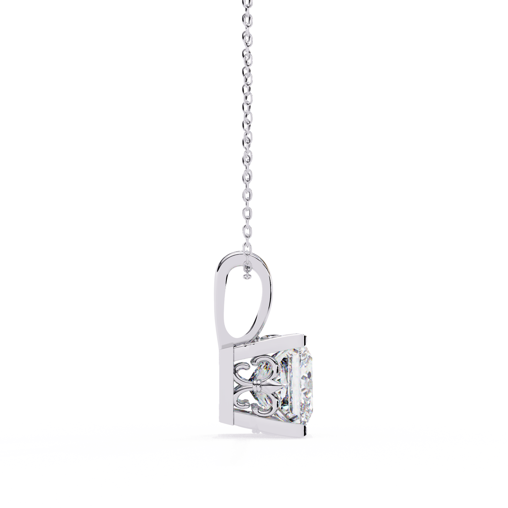 Majestic Princess Diamond Pendant