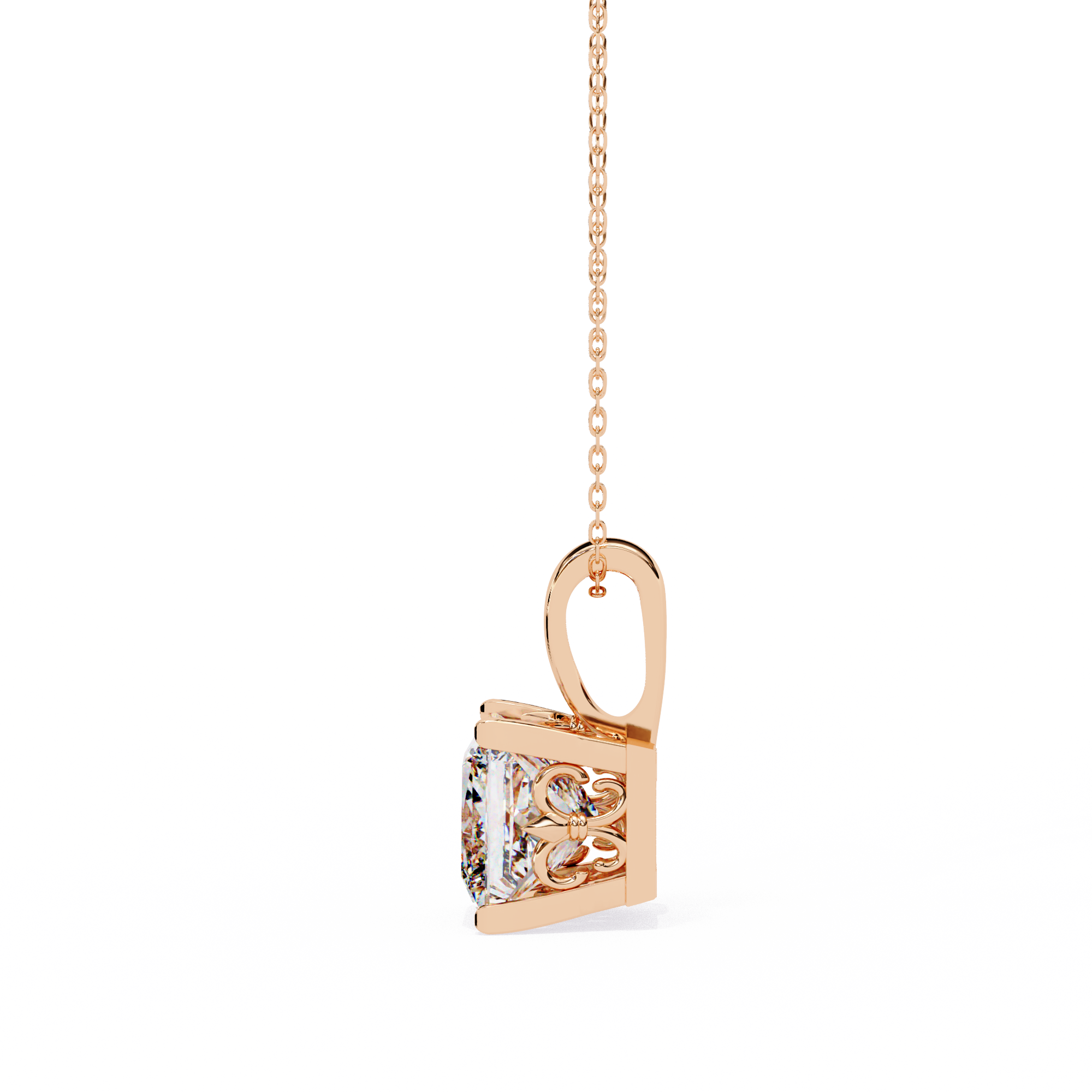 Majestic Princess Diamond Pendant