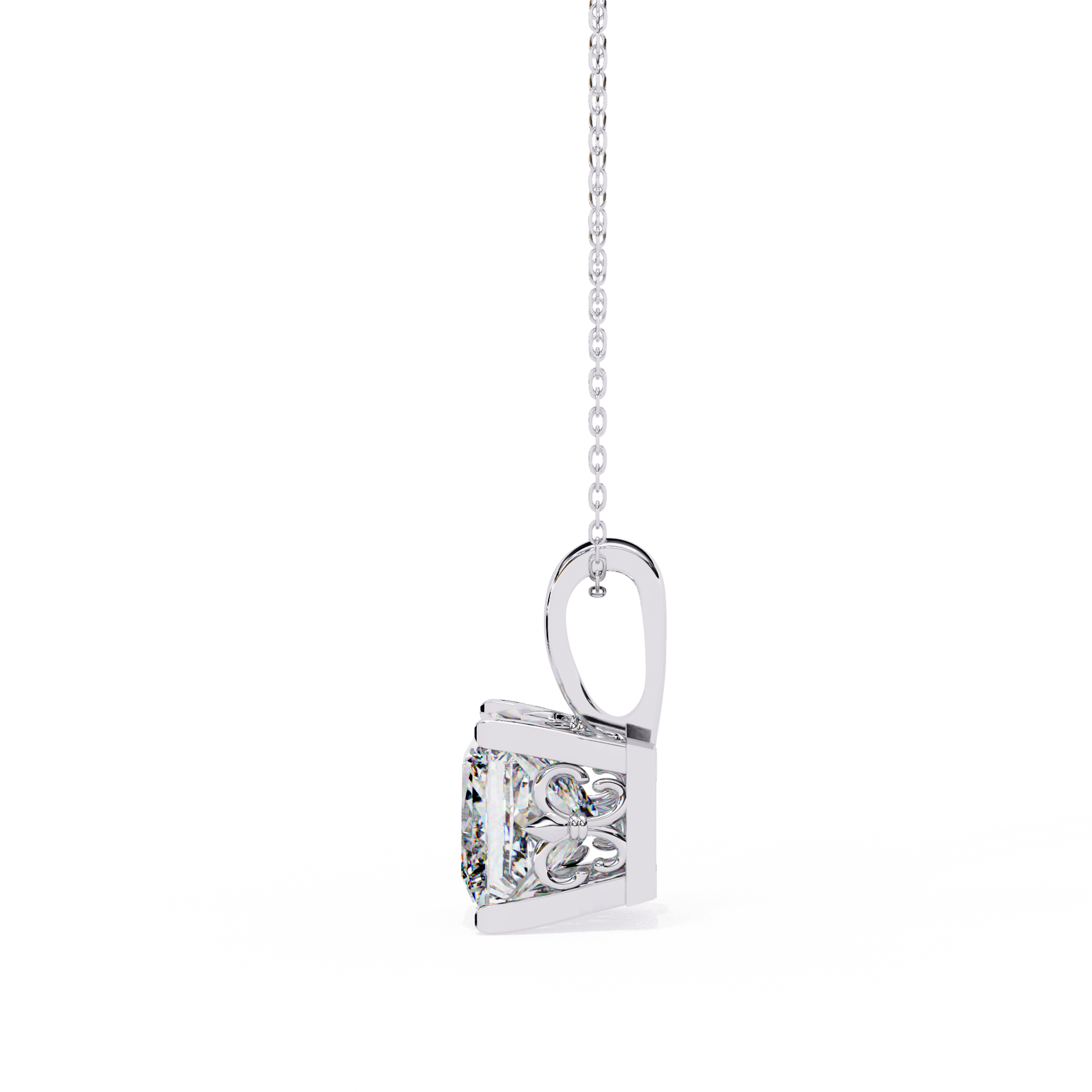 Majestic Princess Diamond Pendant