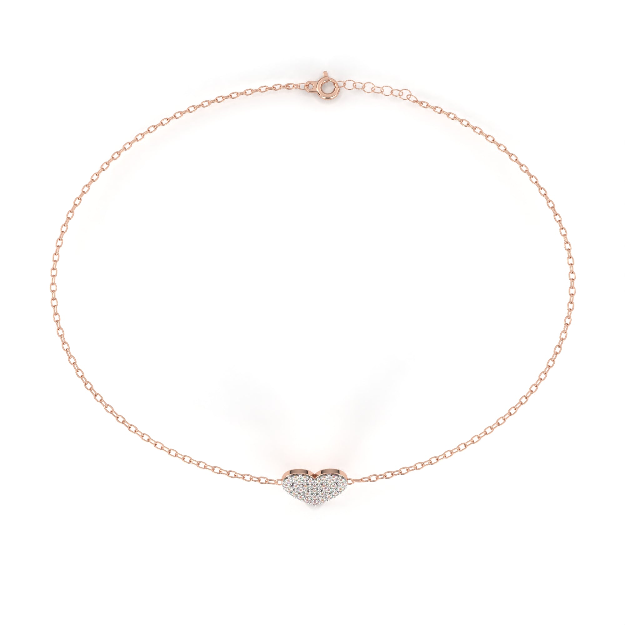 Timeless Round Diamond Gold Friendship Bracelet