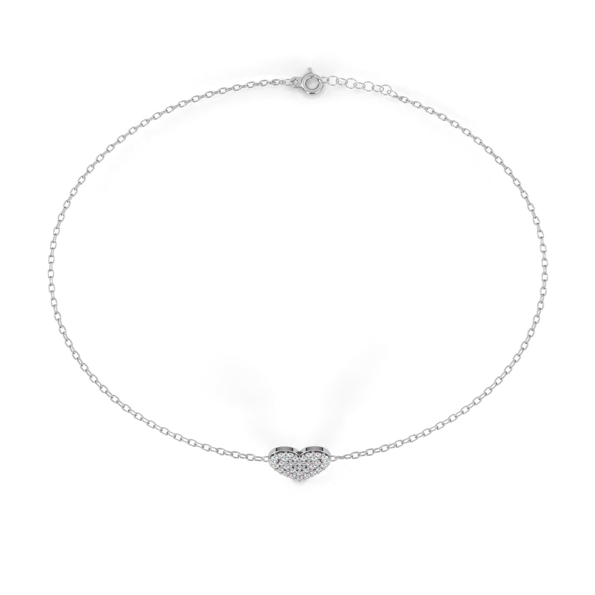 Timeless Round Diamond Gold Friendship Bracelet