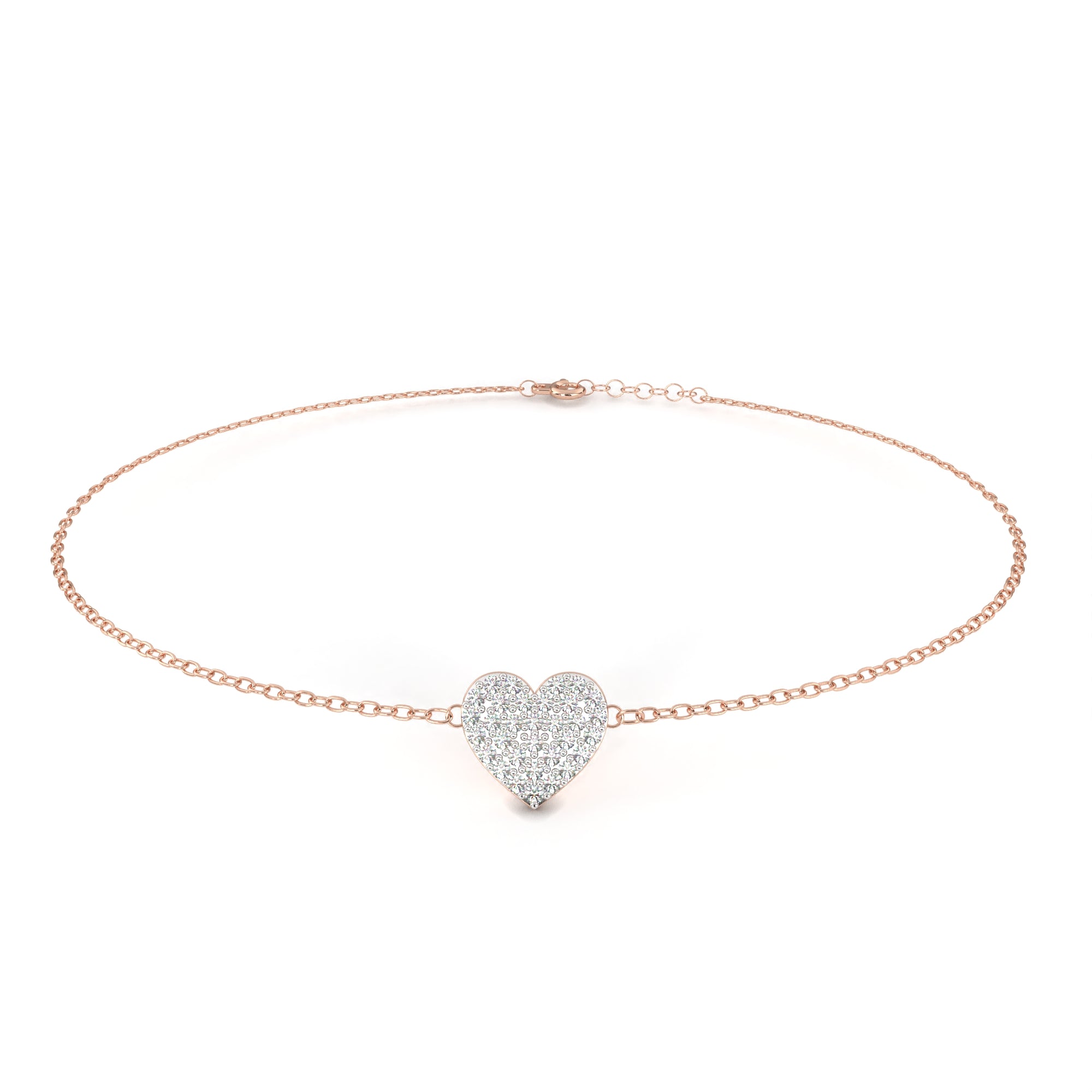Timeless Round Diamond Gold Friendship Bracelet