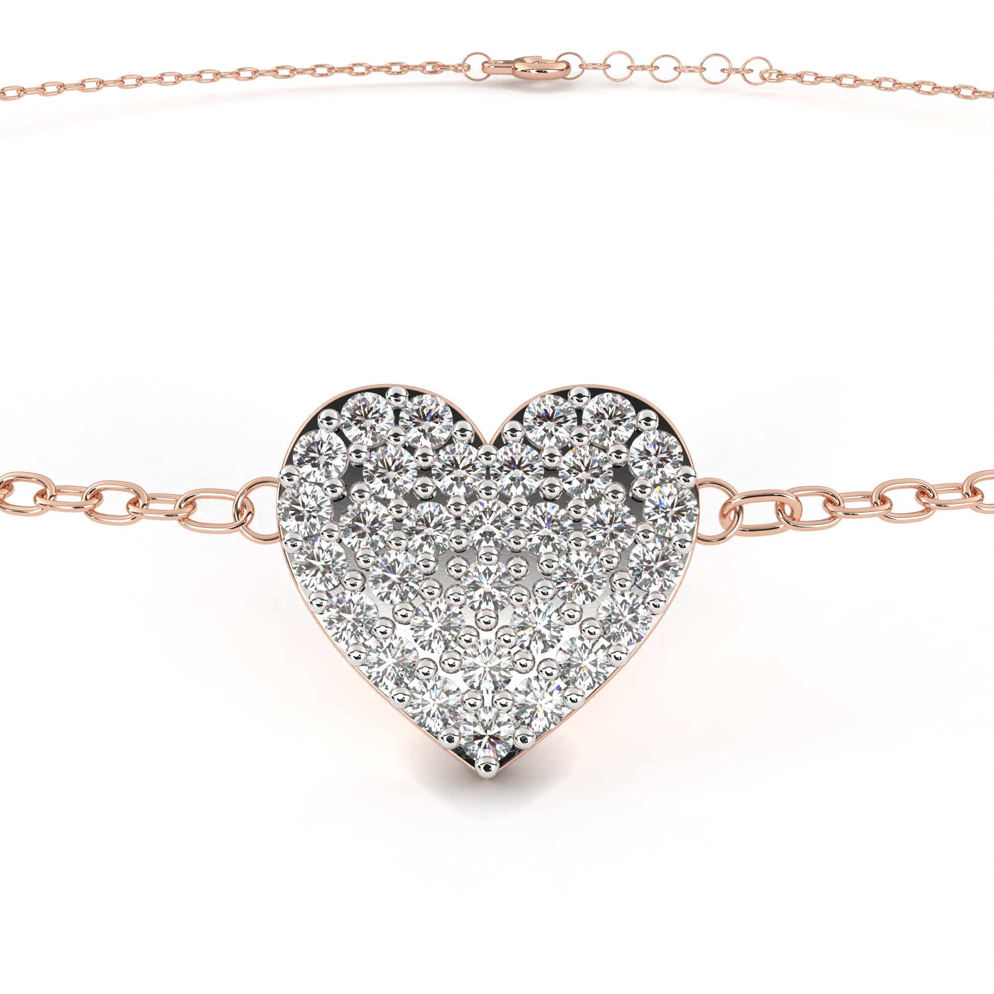 Timeless Round Diamond Gold Friendship Bracelet