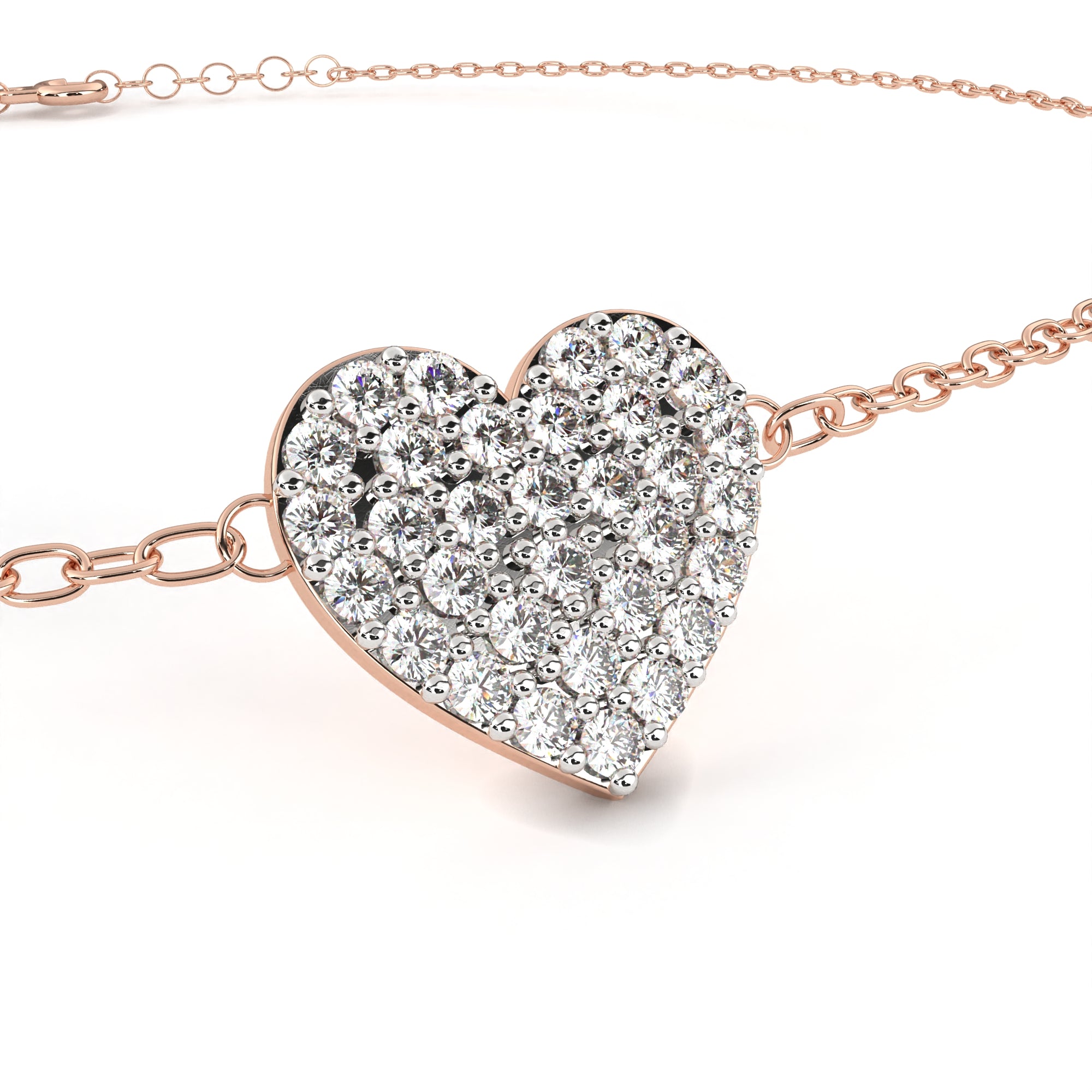 Timeless Round Diamond Gold Friendship Bracelet