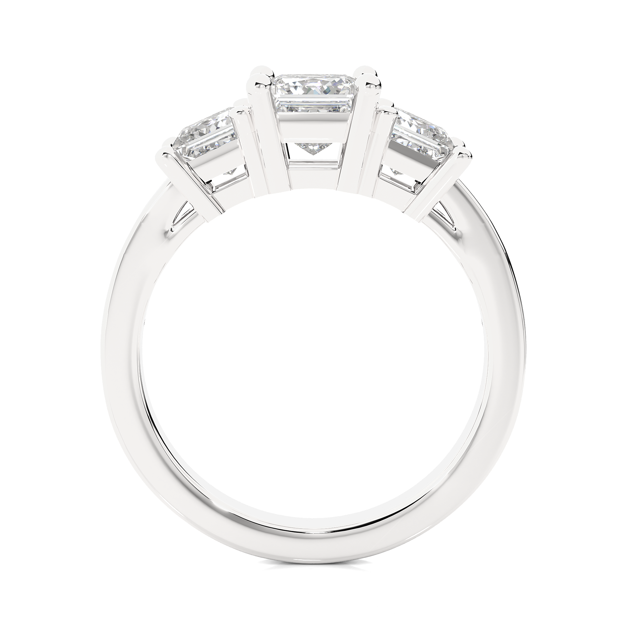 Gilded Grace Solitaire Lab Grown Diamond Ring