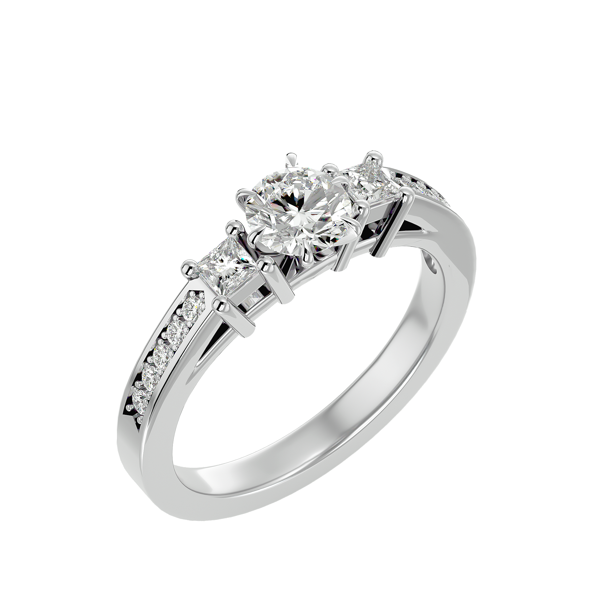 Ionian Solitaire Lab Grown Diamond Ring