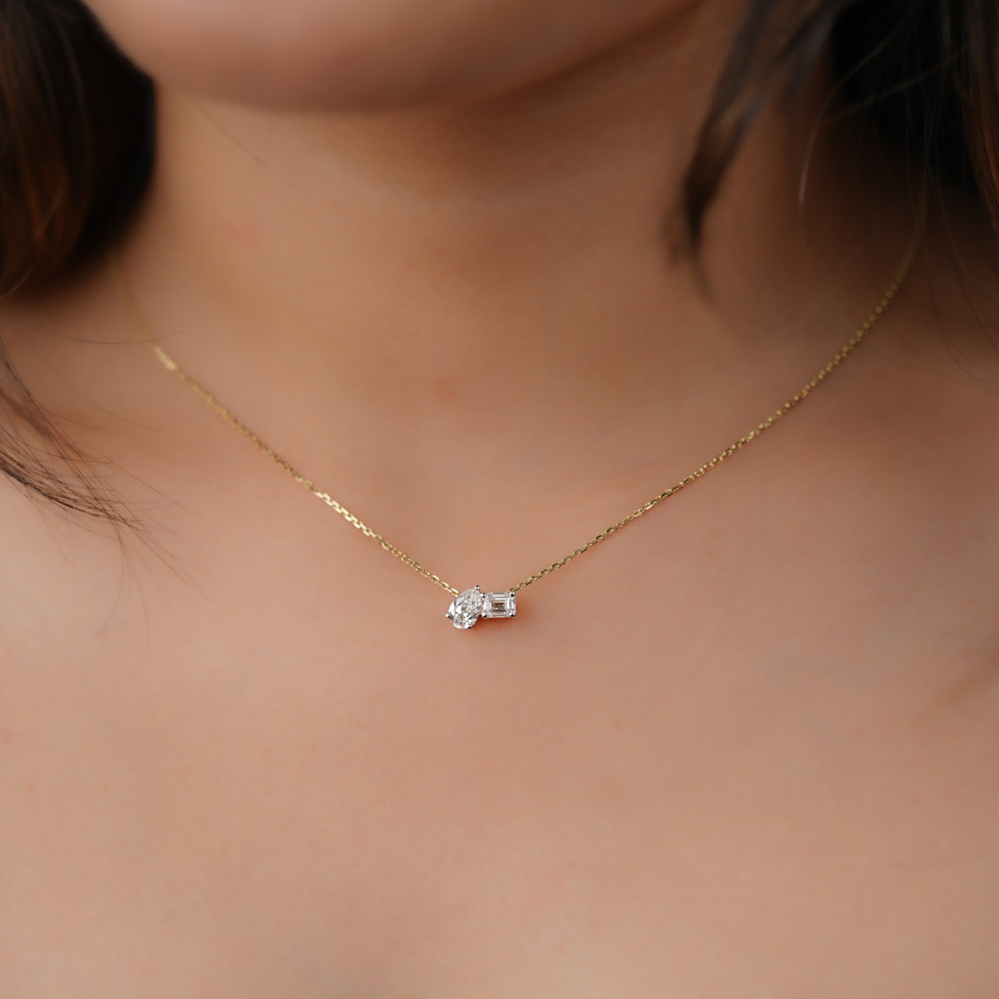 Opulent Royale Solitaire Pendant