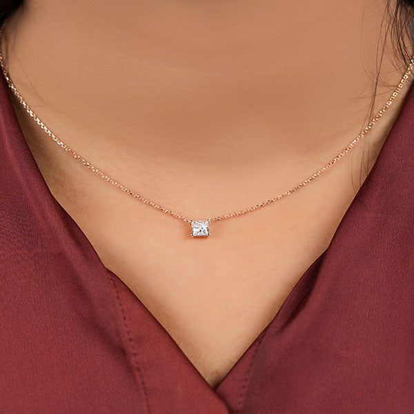 Aurelia Radiance Solitaire Pendant