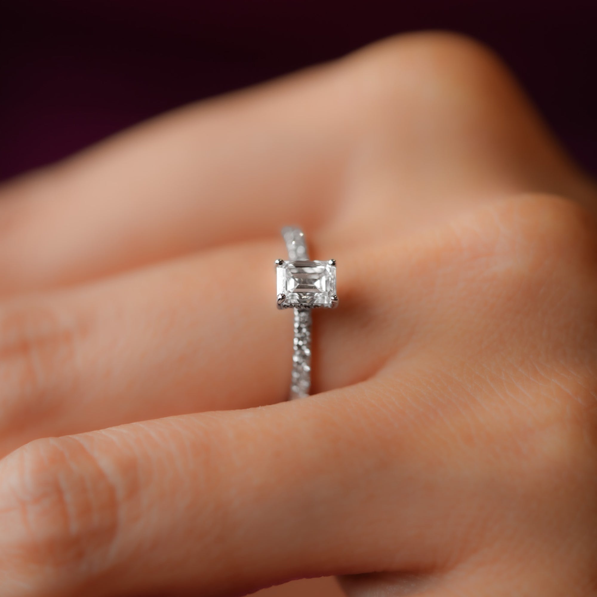 Timeless Allure Solitaire Diamond  Ring