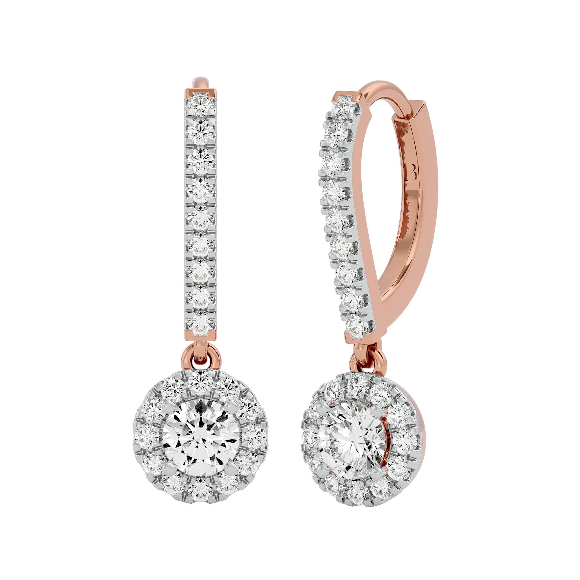 Infinite Grace Solitaire Earrings