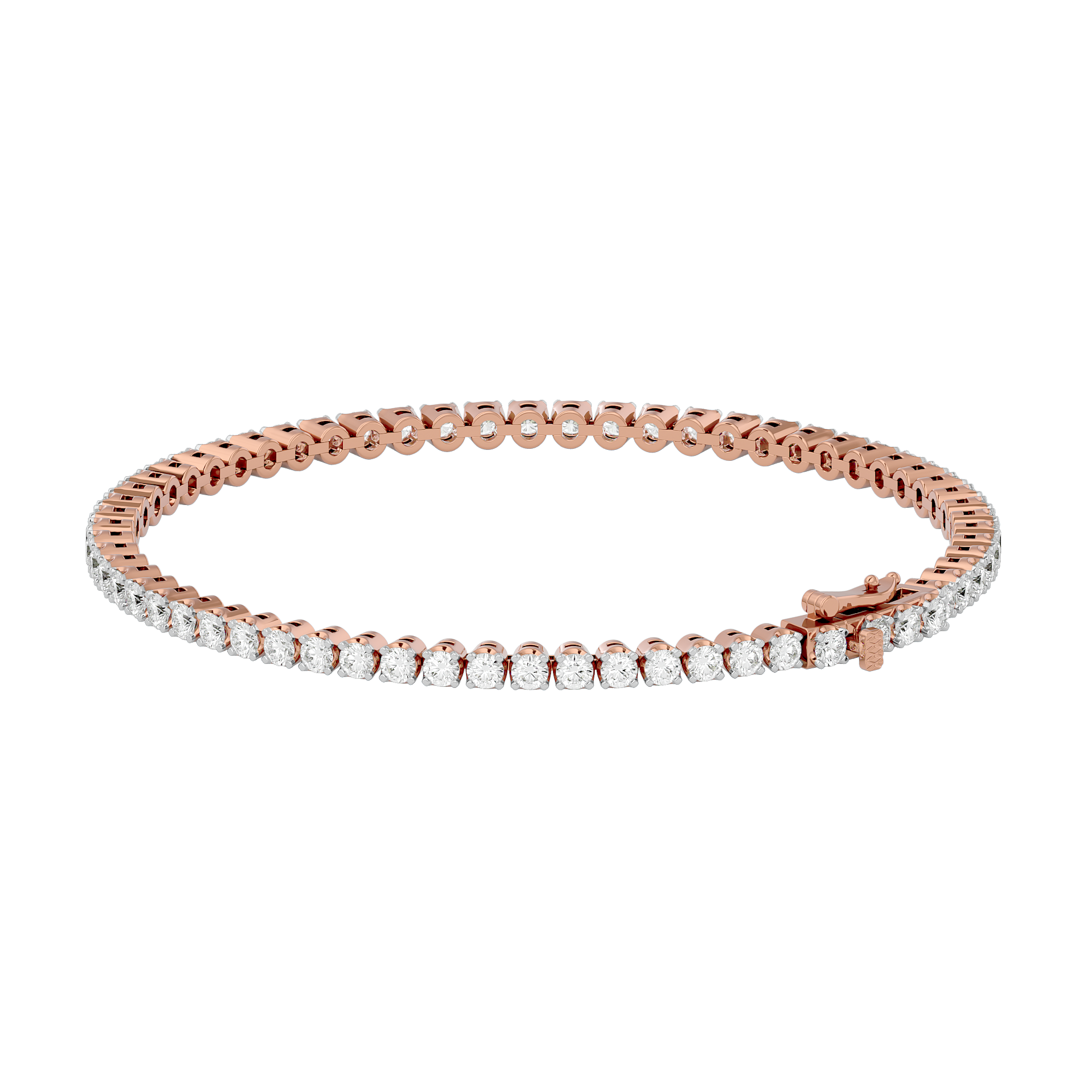 Opulent Sparkling Tennis Bracelet