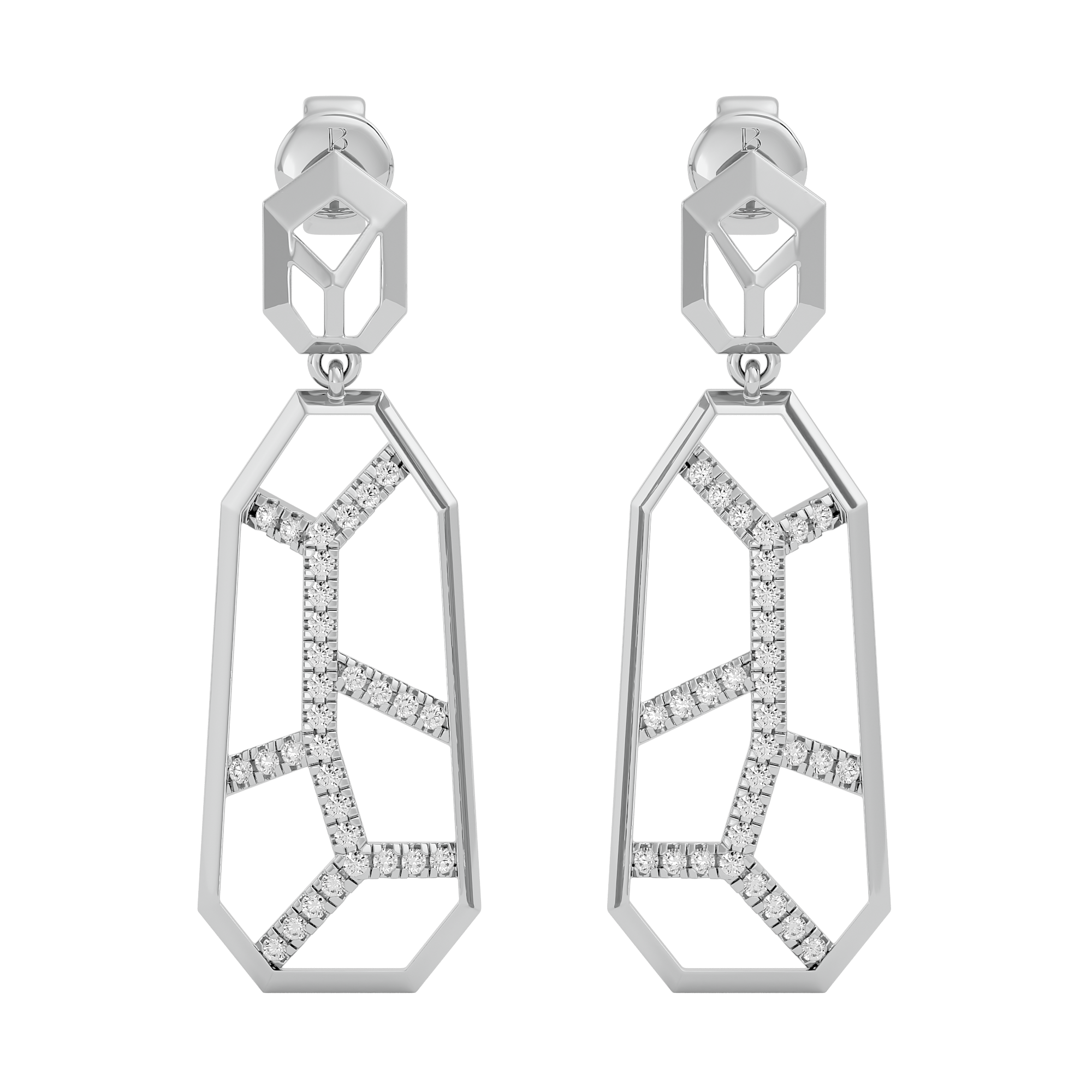 Celestial Radiance Diamond Earrings