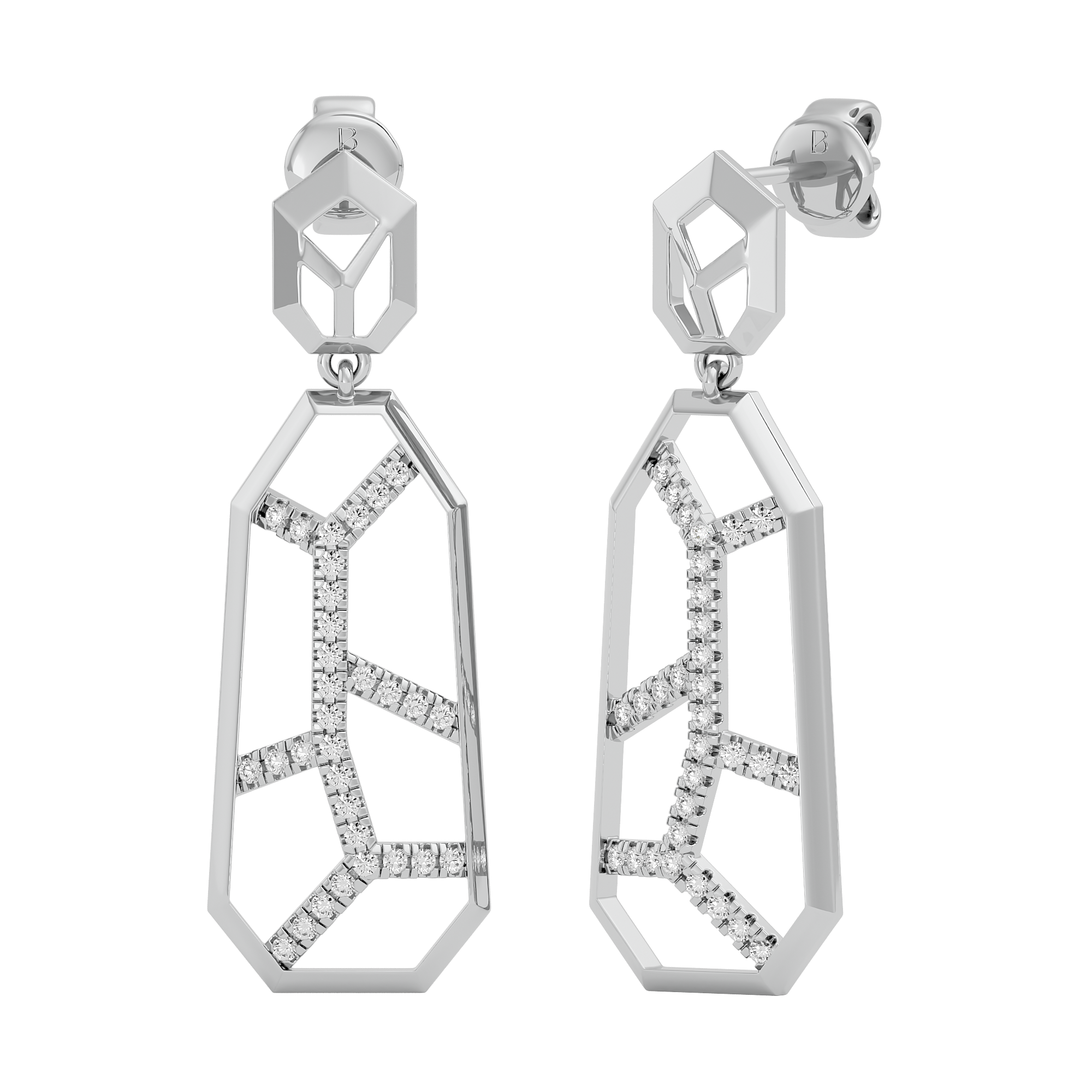 Celestial Radiance Diamond Earrings