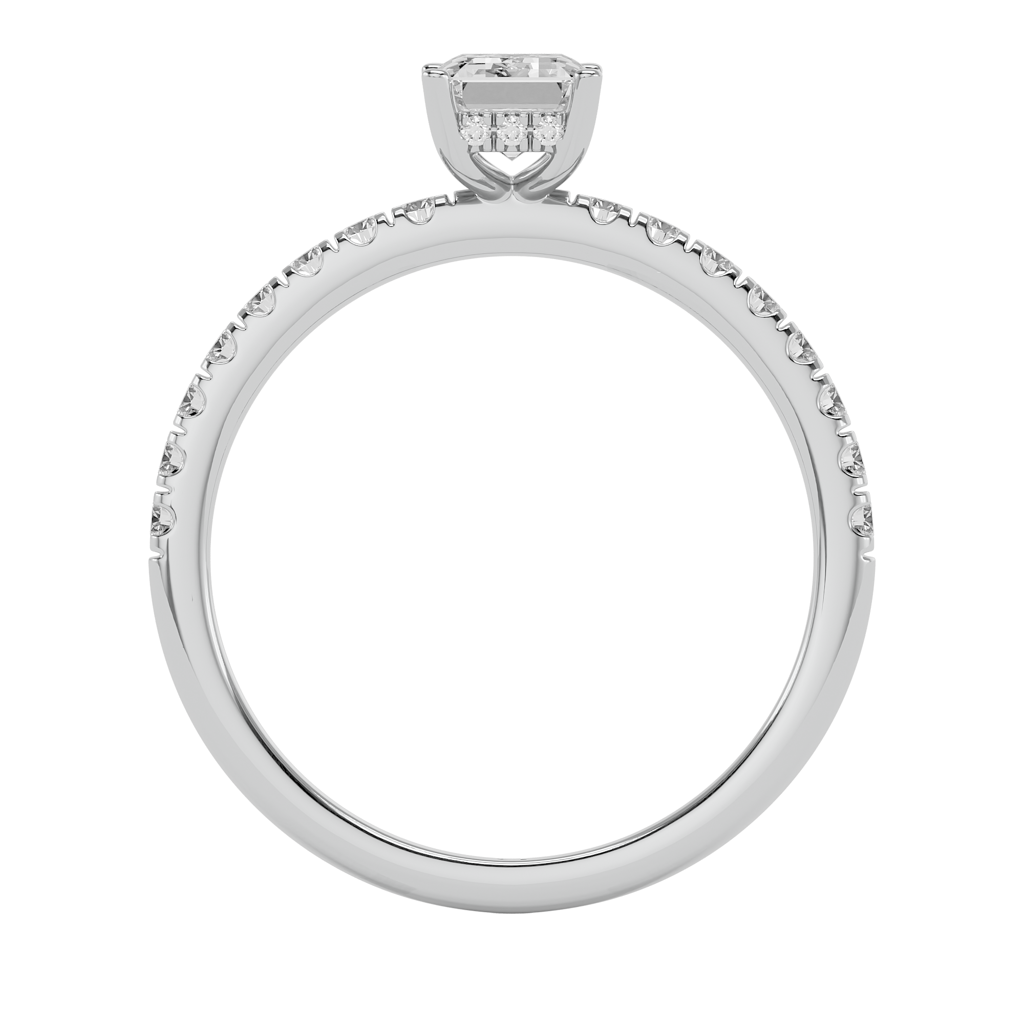 Timeless Allure Solitaire Diamond  Ring