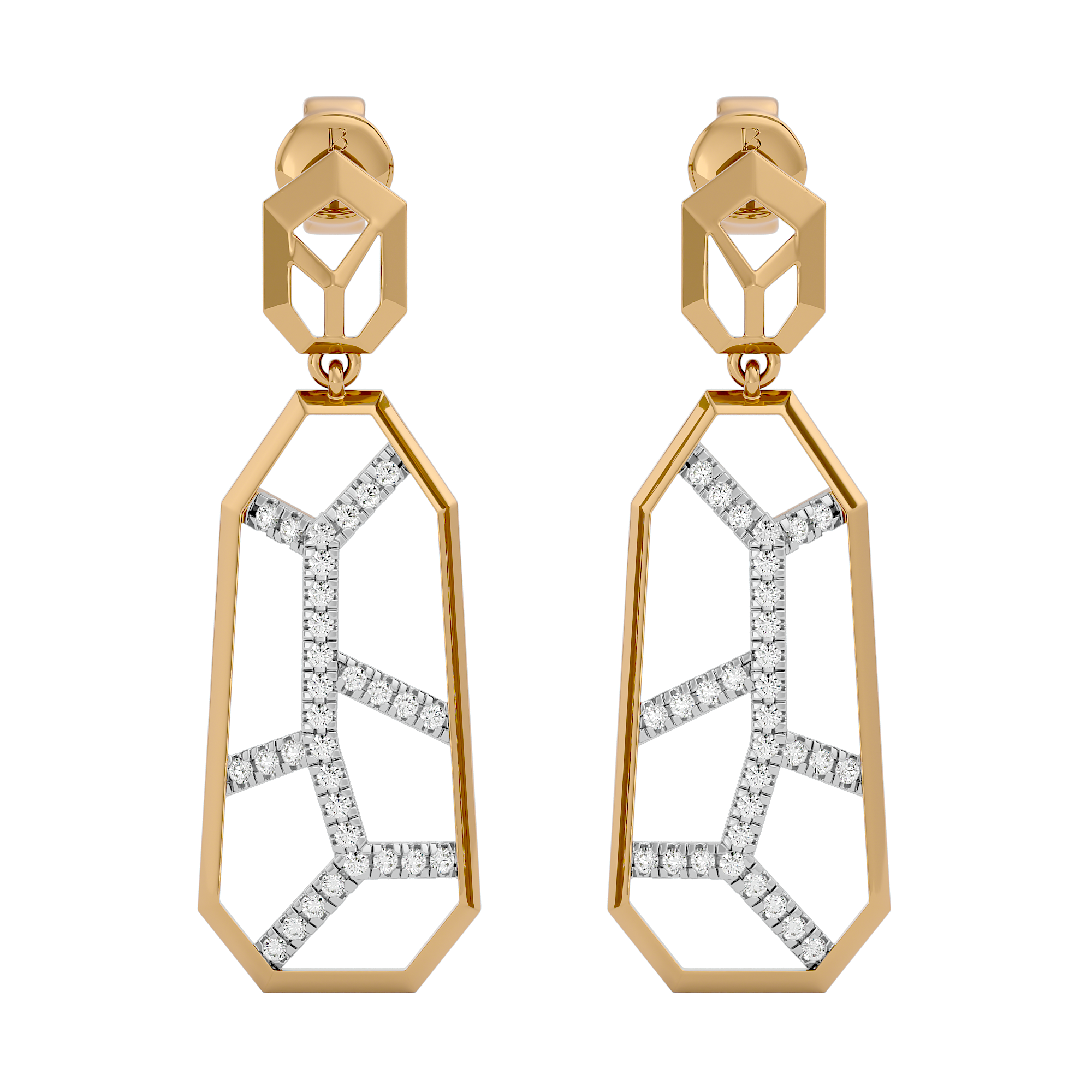 Celestial Radiance Diamond Earrings
