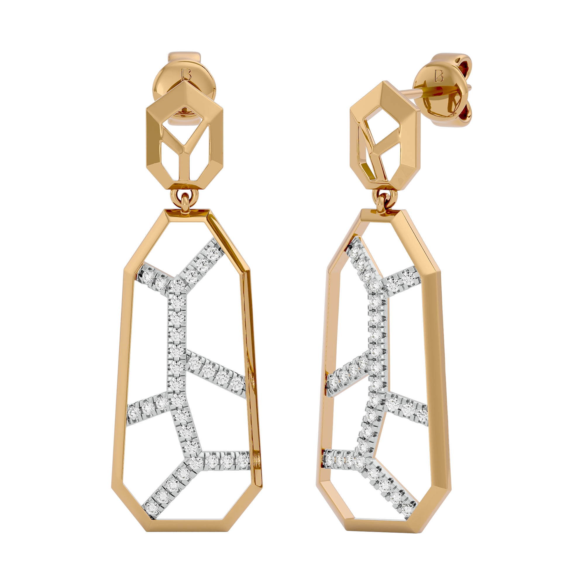 Celestial Radiance Diamond Earrings