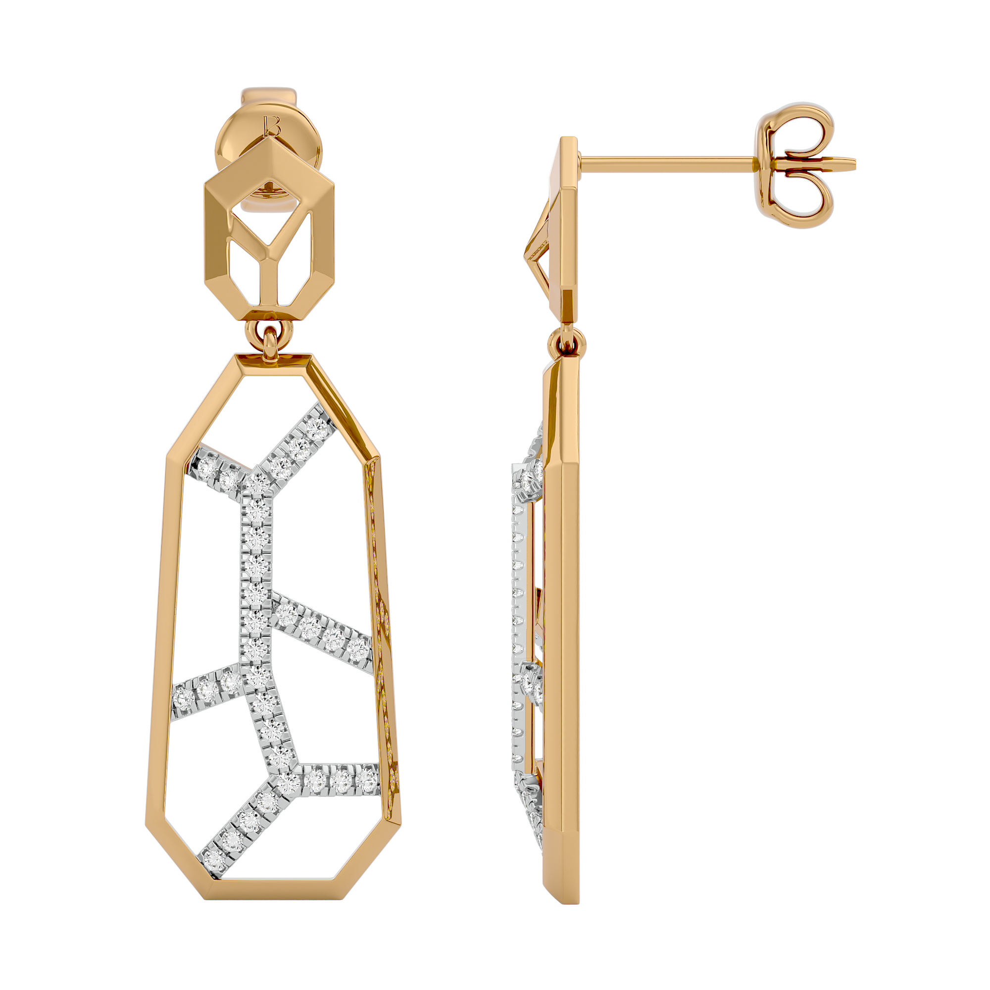Celestial Radiance Diamond Earrings