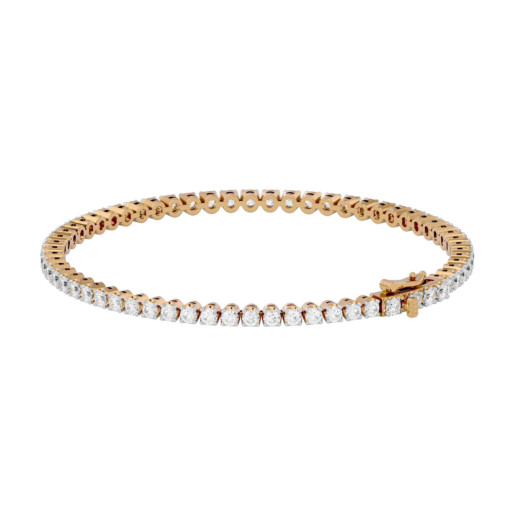 Opulent Sparkling Tennis Bracelet